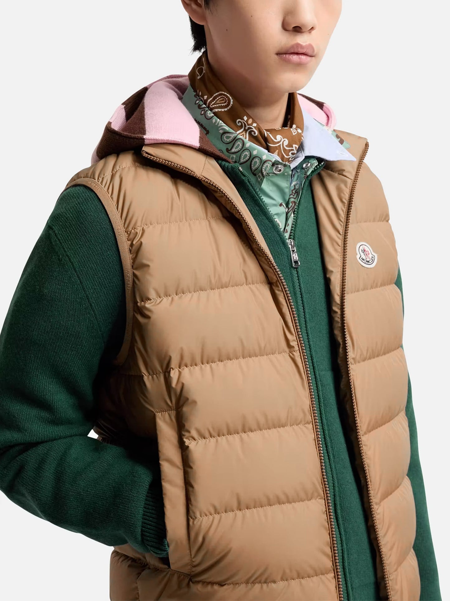 MONCLER - Daunenweste Contrin für Herren