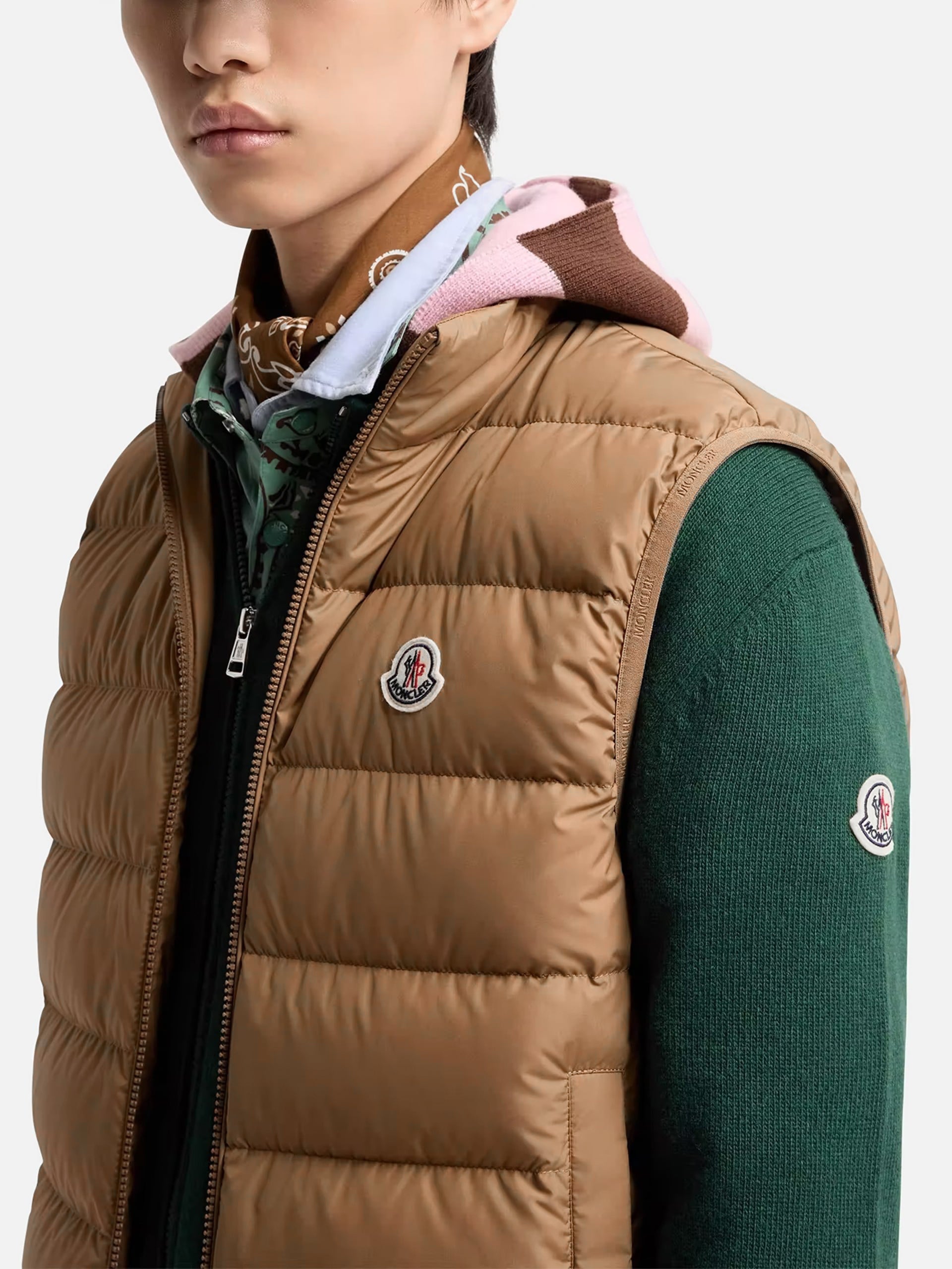 MONCLER - Daunenweste Contrin für Herren