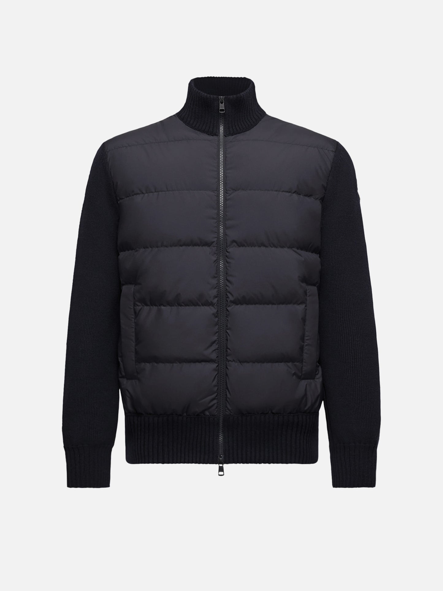 MONCLER - Daunen-Strickjacke aus Wolle für Herren