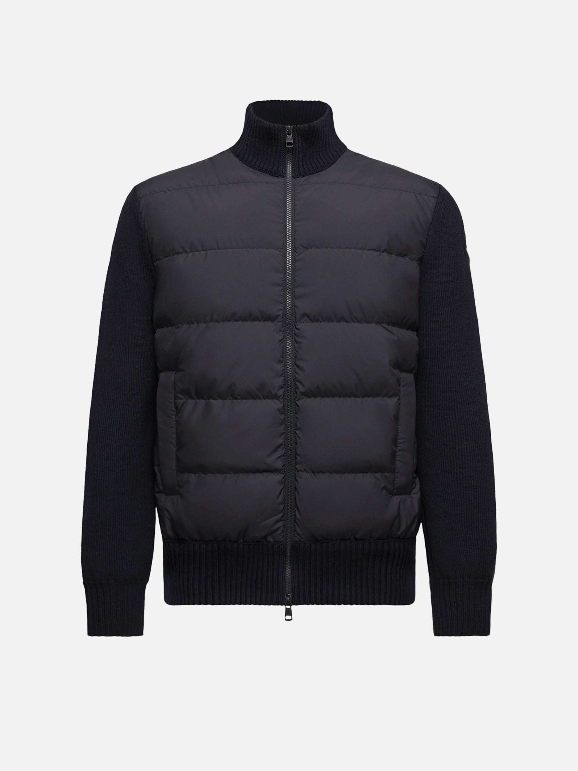 MONCLER - Daunen-Strickjacke aus Wolle für Herren