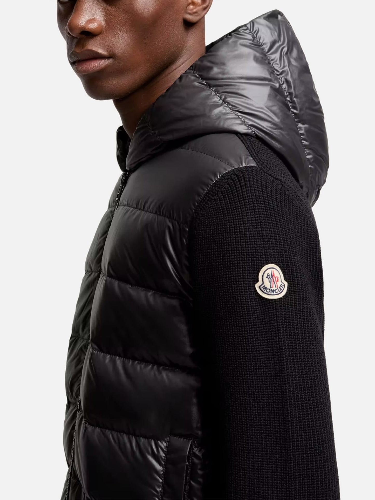 MONCLER - Daunen-Cardigan mit Kapuze für Herren
