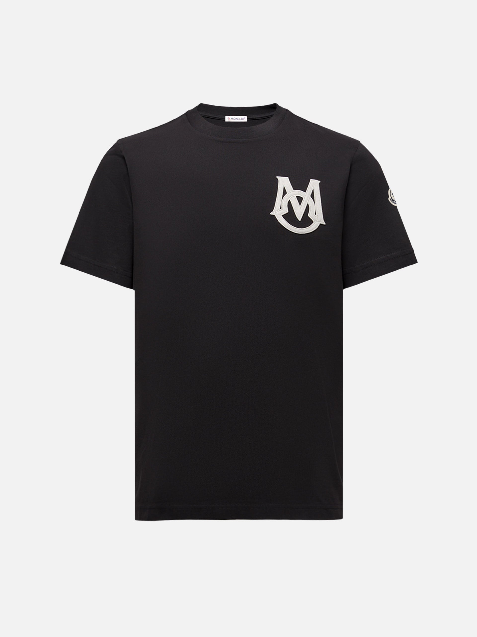 MONCLER - T-Shirt mit Monogramm-Logo für Herren