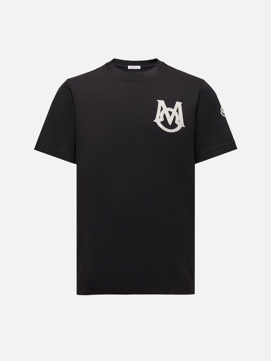 MONCLER - T-Shirt mit Monogramm-Logo für Herren