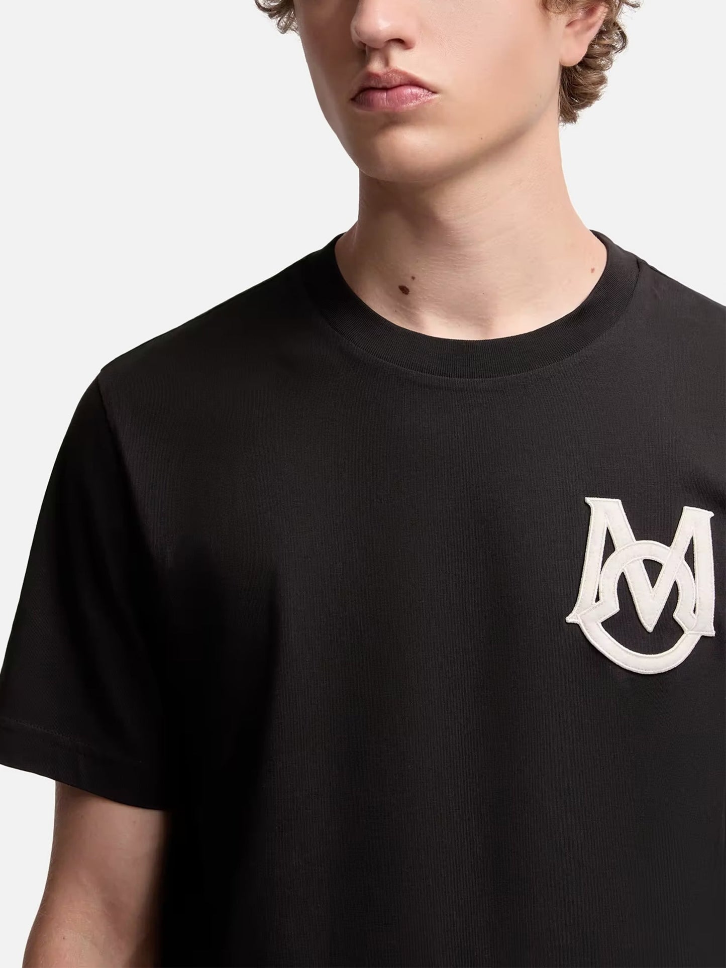 MONCLER - T-Shirt mit Monogramm-Logo für Herren