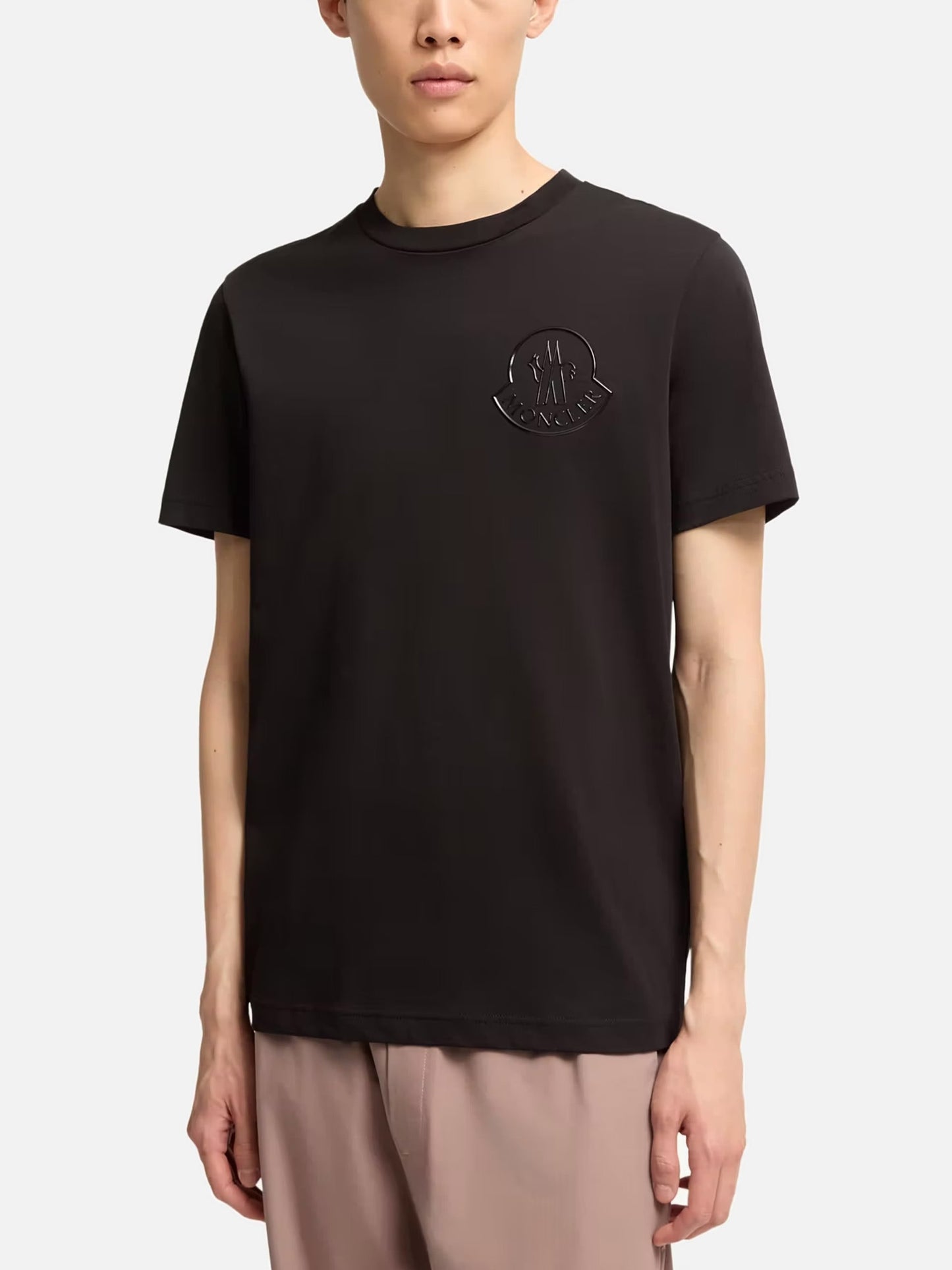 MONCLER - Logo-T-Shirt aus Baumwolle für Herren