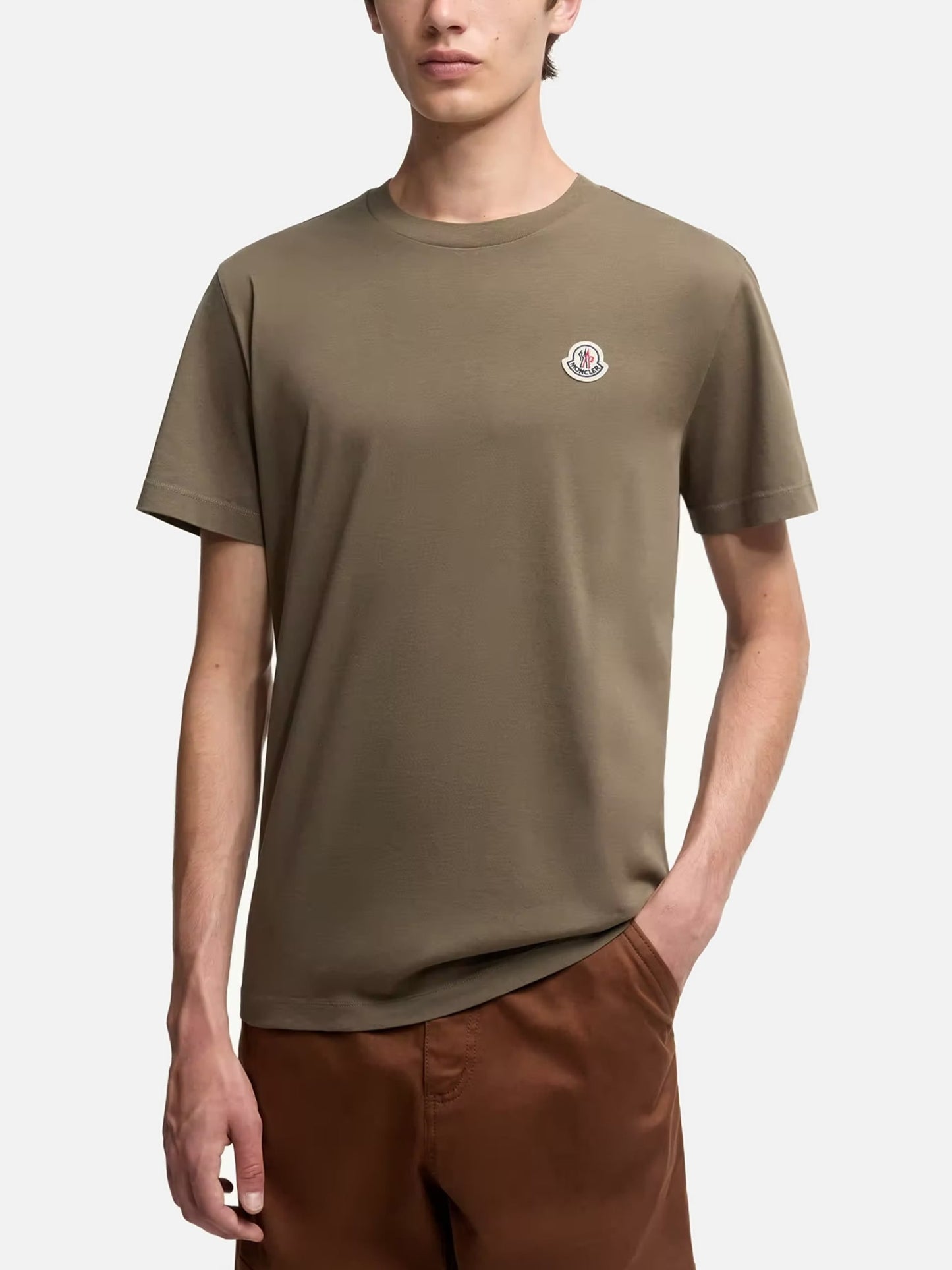 MONCLER - T-Shirt mit Logo im 3er-Pack für Herren