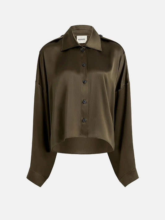 KHAITE - Bluse Bodine aus Seide für Damen