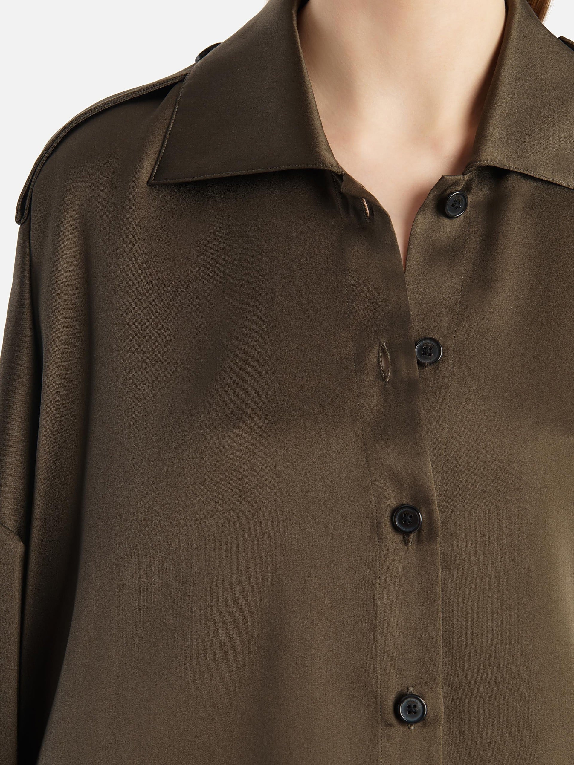 KHAITE - Bluse Bodine aus Seide für Damen