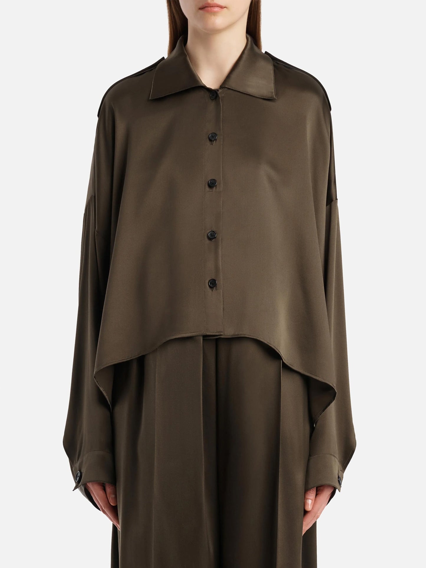 KHAITE - Bluse Bodine aus Seide für Damen