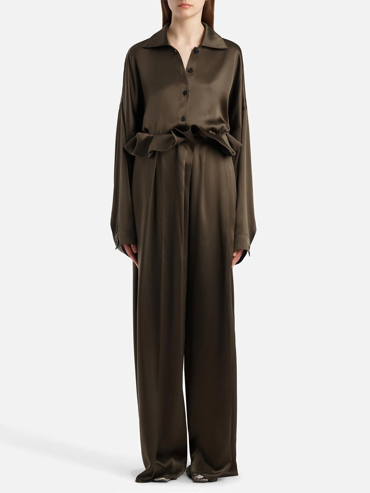 KHAITE - Bluse Bodine aus Seide für Damen