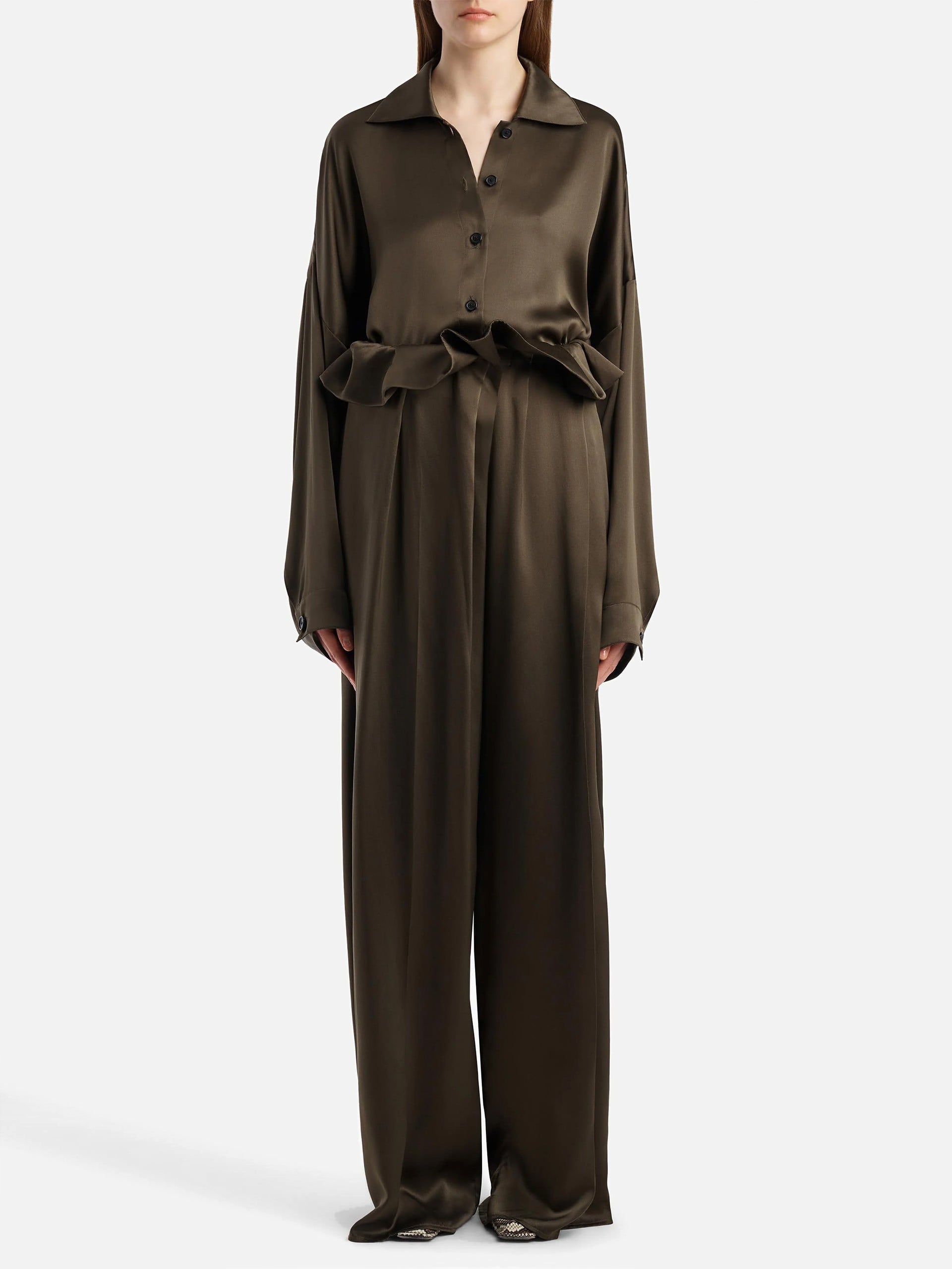 KHAITE - Bluse Bodine aus Seide für Damen