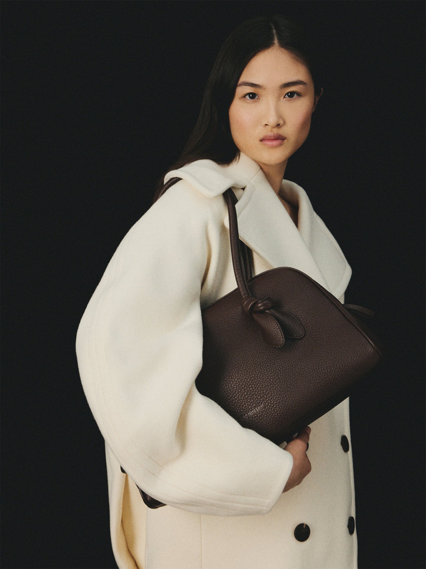 JACQUEMUS - Tote Bag Turismo Medium aus Leder