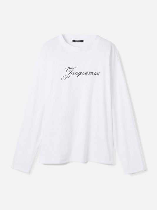 JACQUEMUS - Longsleeve-T-Shirt ‘Jacquemus‘ mit Logo-Print