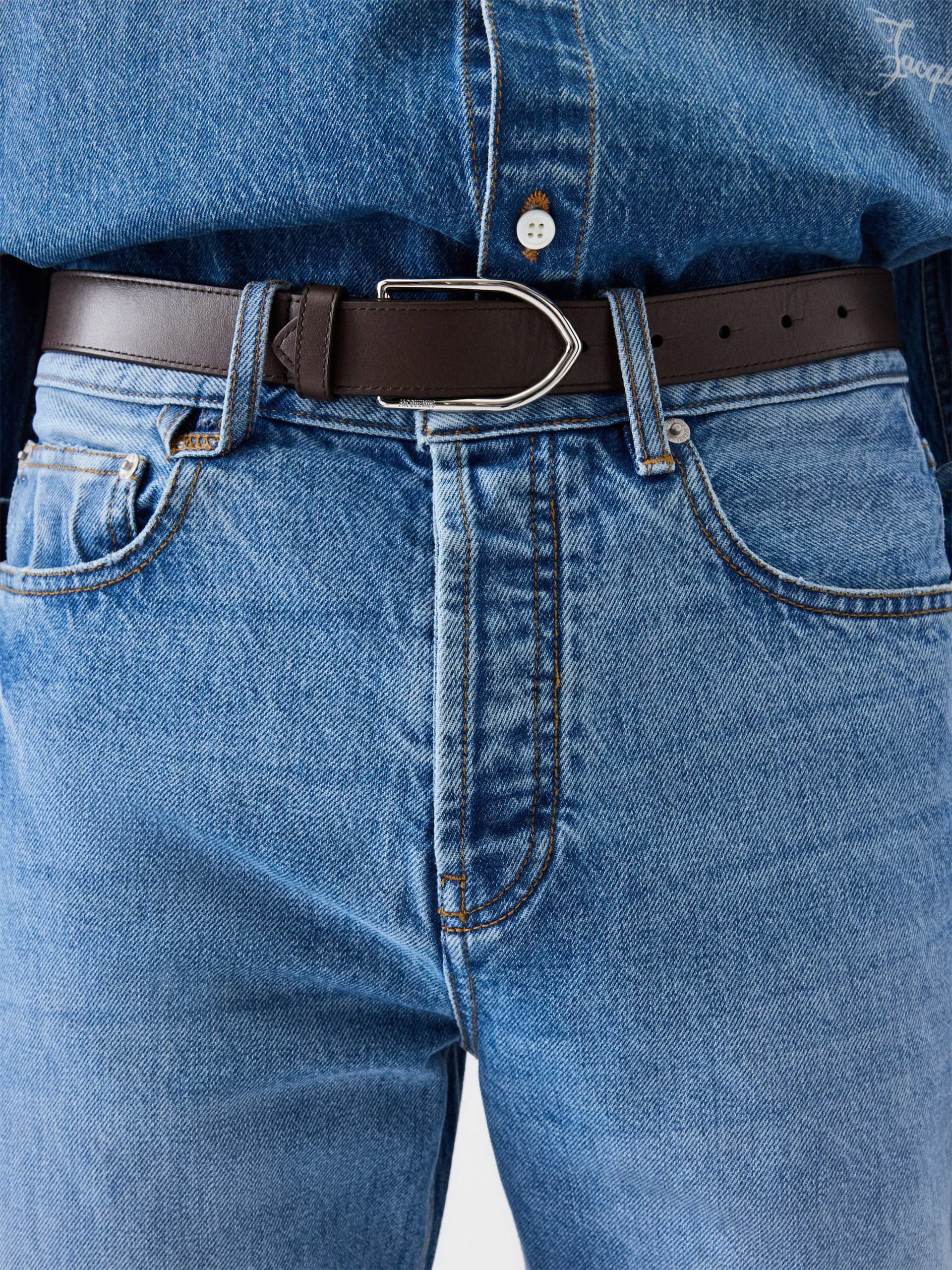 JACQUEMUS - Straight Jeans de-Nîmes für Herren