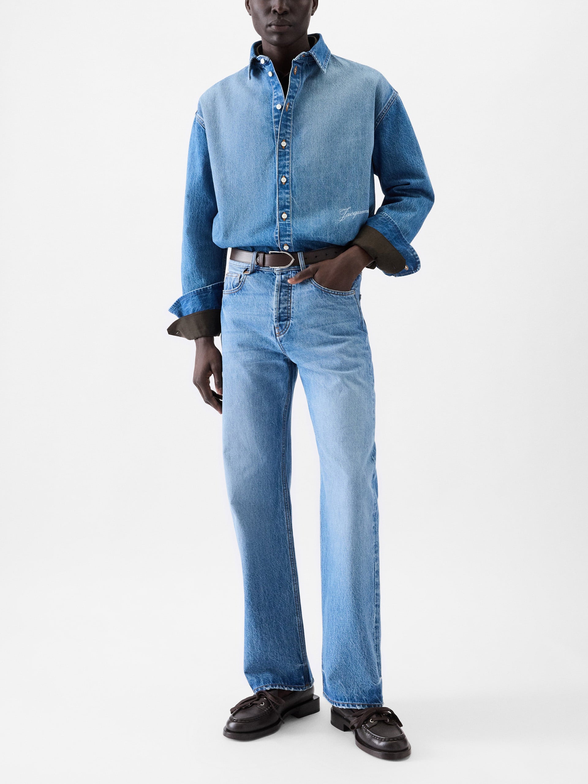 JACQUEMUS - Straight Jeans de-Nîmes für Herren