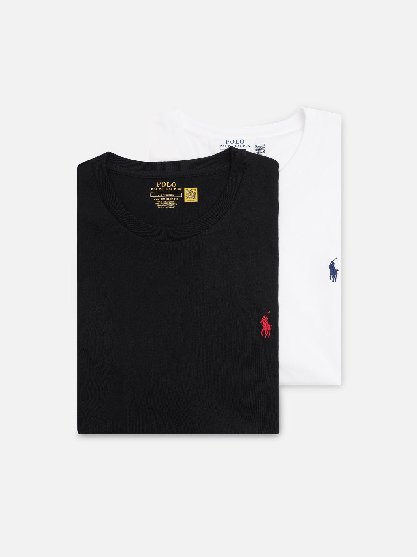 POLO RALPH LAUREN - T-Shirt aus Baumwolljersey im 2er-Pack für Herren