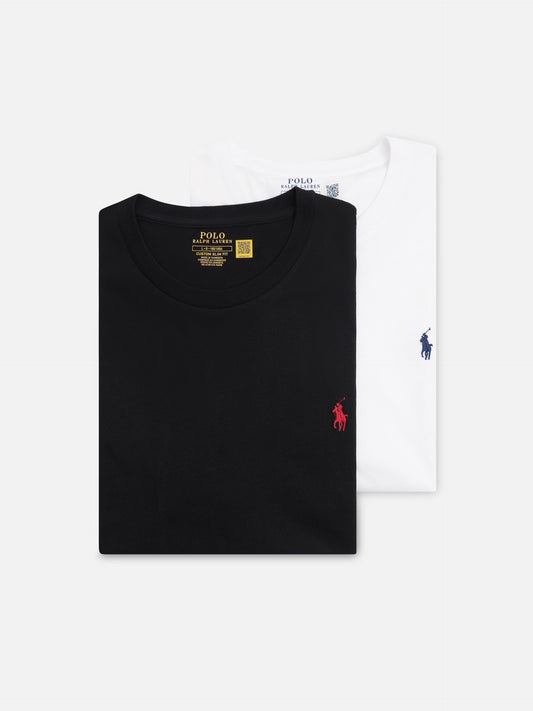 POLO RALPH LAUREN - T-Shirt aus Baumwolljersey im 2er-Pack für Herren