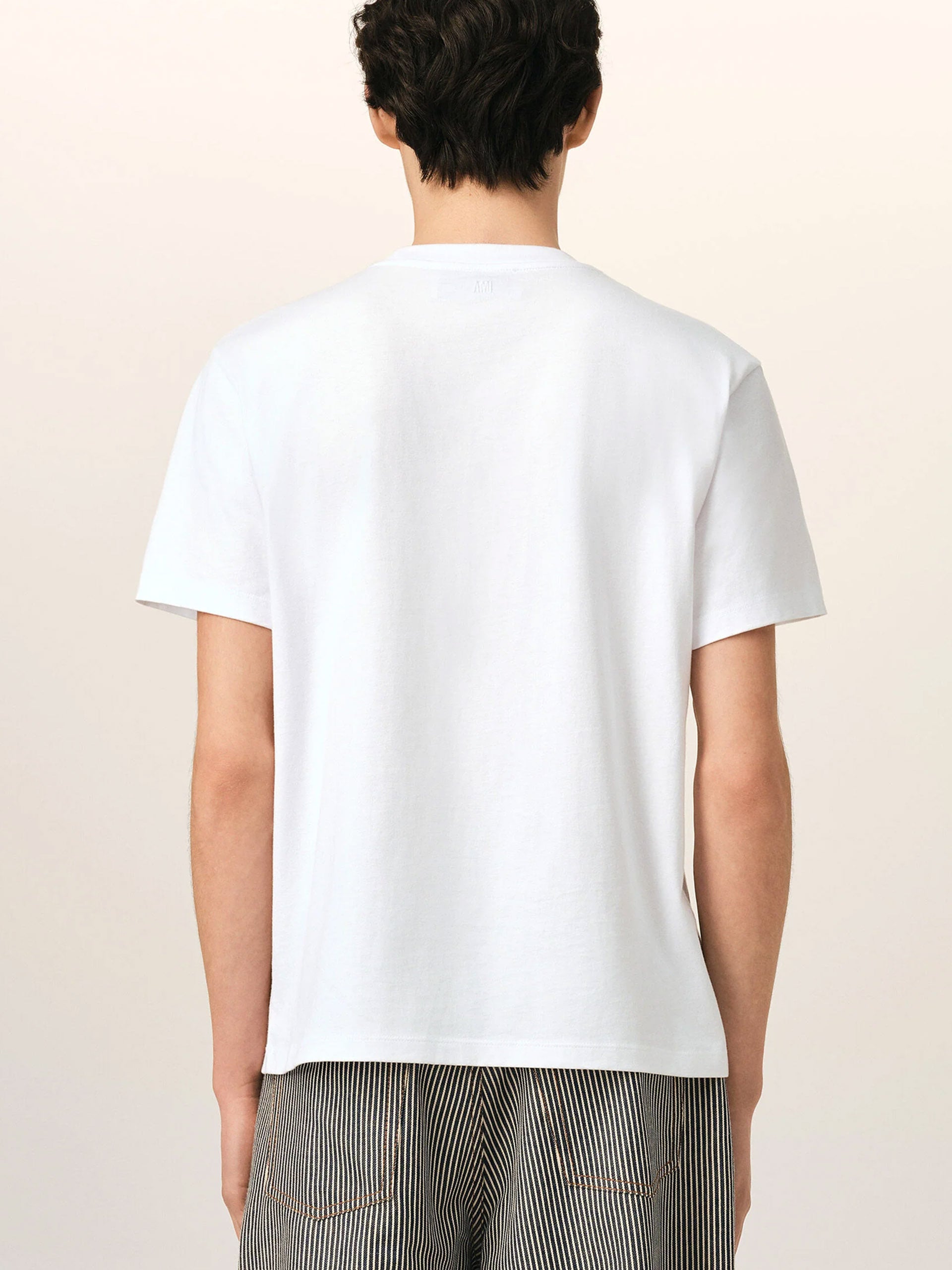 AMI PARIS - T-Shirt Ami De Coeur aus Baumwolljersey
