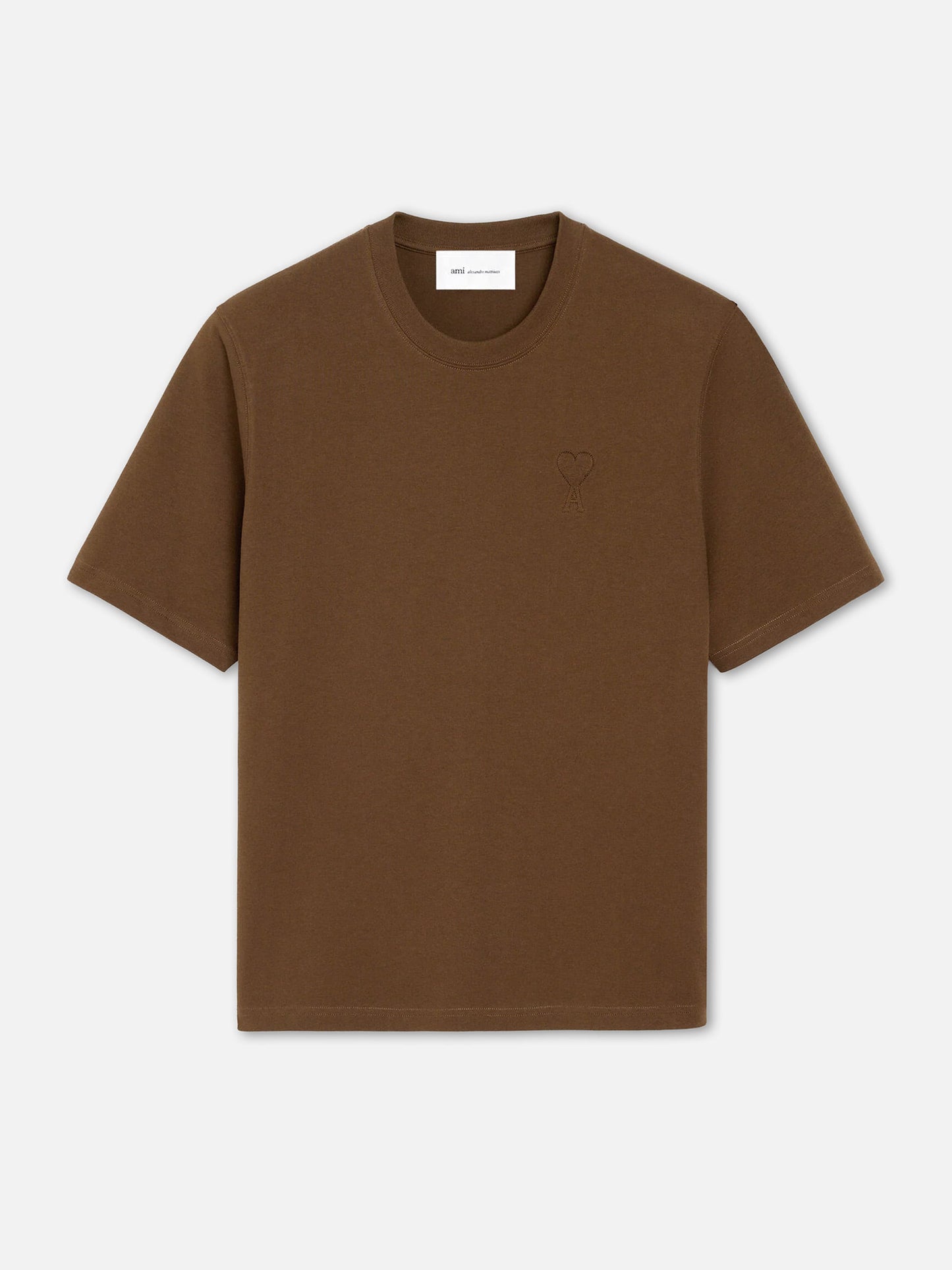 Ami Paris – Oversized-T-Shirt Ami de Coeur für Herren Dunkelbraun - Dark brown