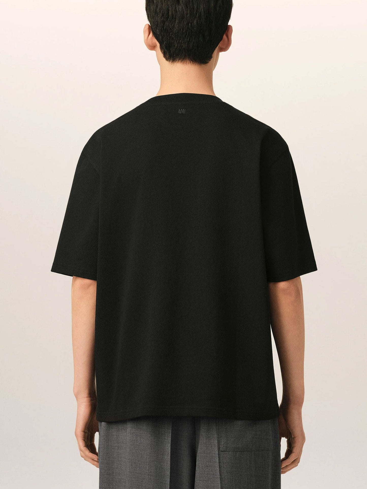 Ami Paris – Oversized-T-Shirt Ami de Coeur für Herren Schwarz - Black