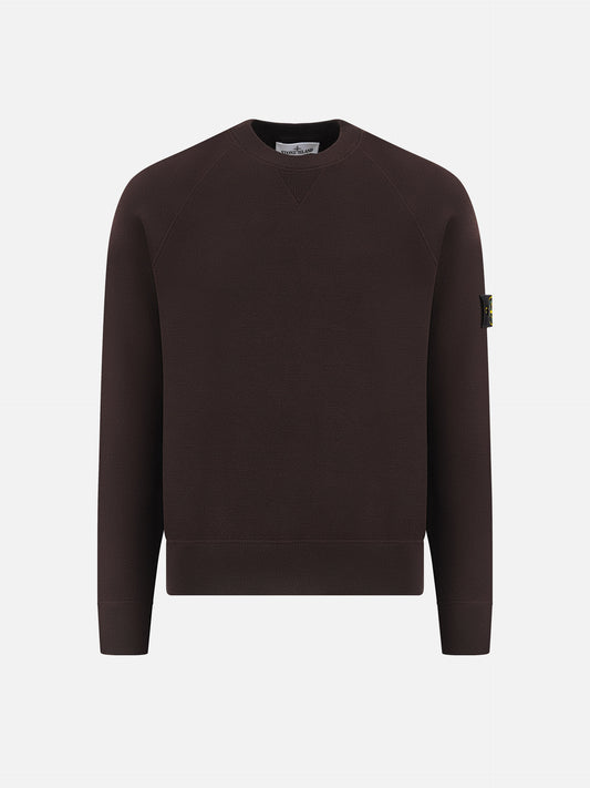 STONE ISLAND - Rundhalspullover aus Stretch-Wolle für Herren