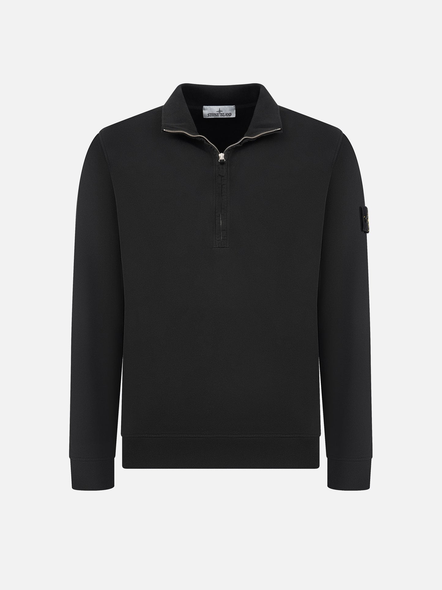 STONE ISLAND - Half-Zip-Sweatshirt mit Kompass-Patch für Herren