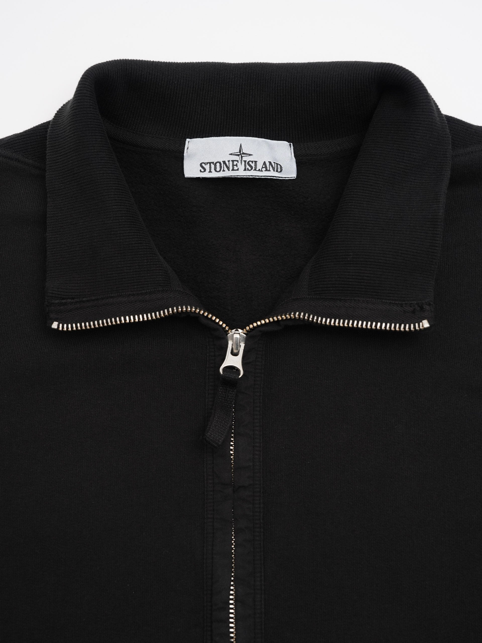 STONE ISLAND - Half-Zip-Sweatshirt mit Kompass-Patch für Herren