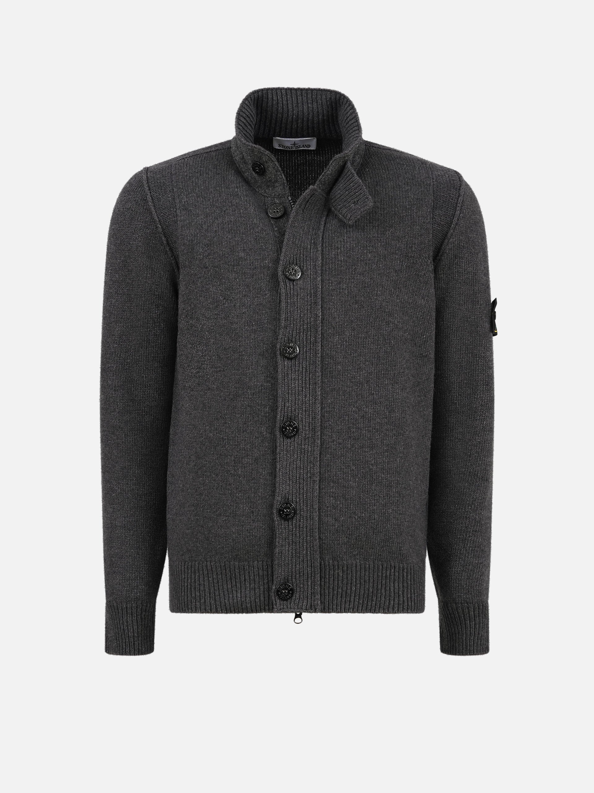 STONE ISLAND - Strickjacke mit Reißverschluss für Herren