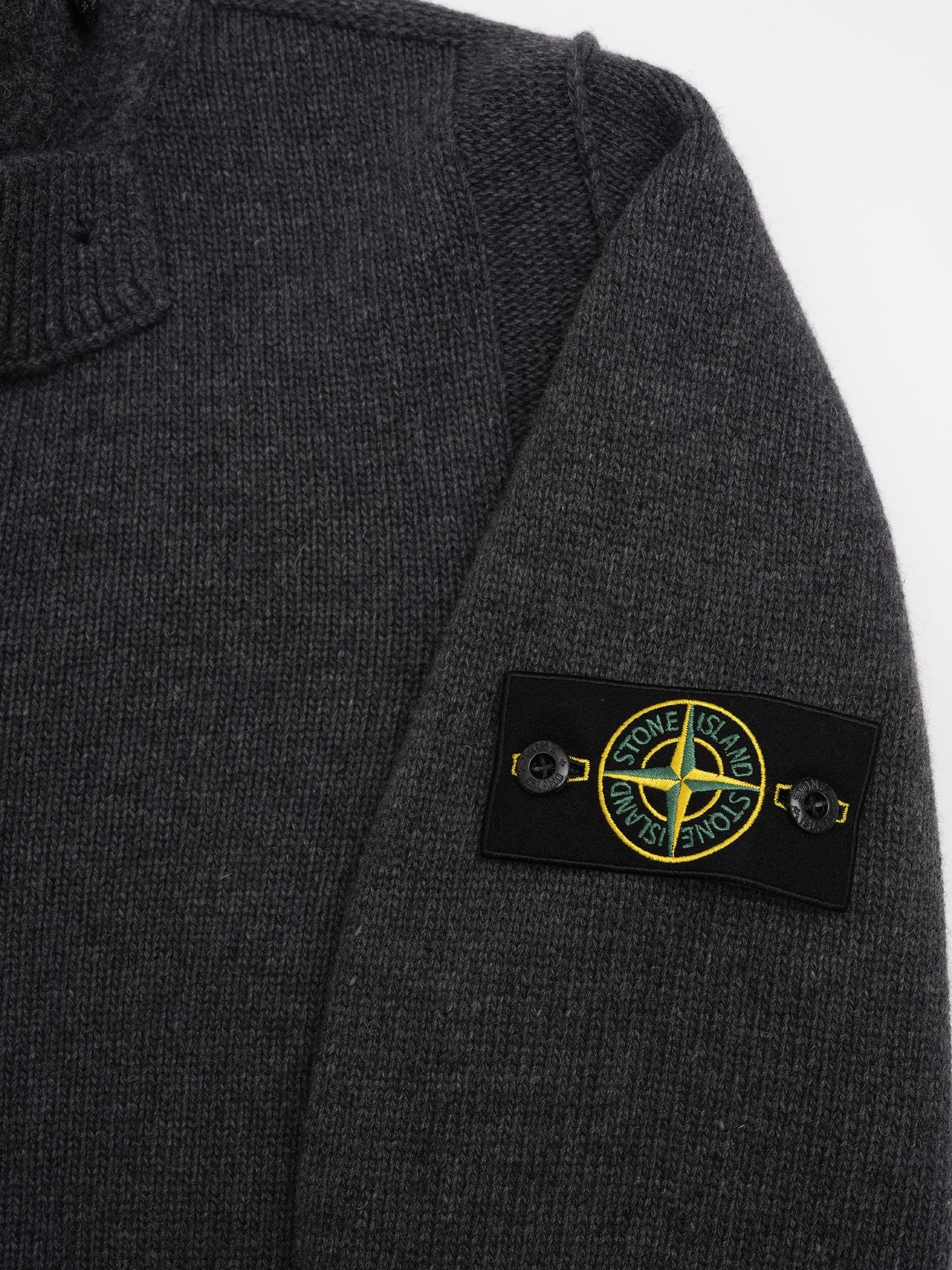 STONE ISLAND - Strickjacke mit Reißverschluss für Herren