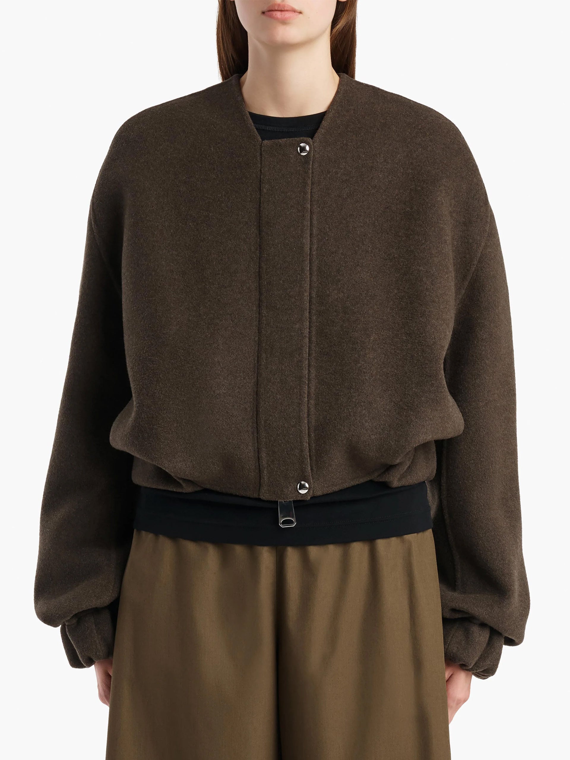 KHAITE - Bomberjacke Cordan aus Wolle für Damen