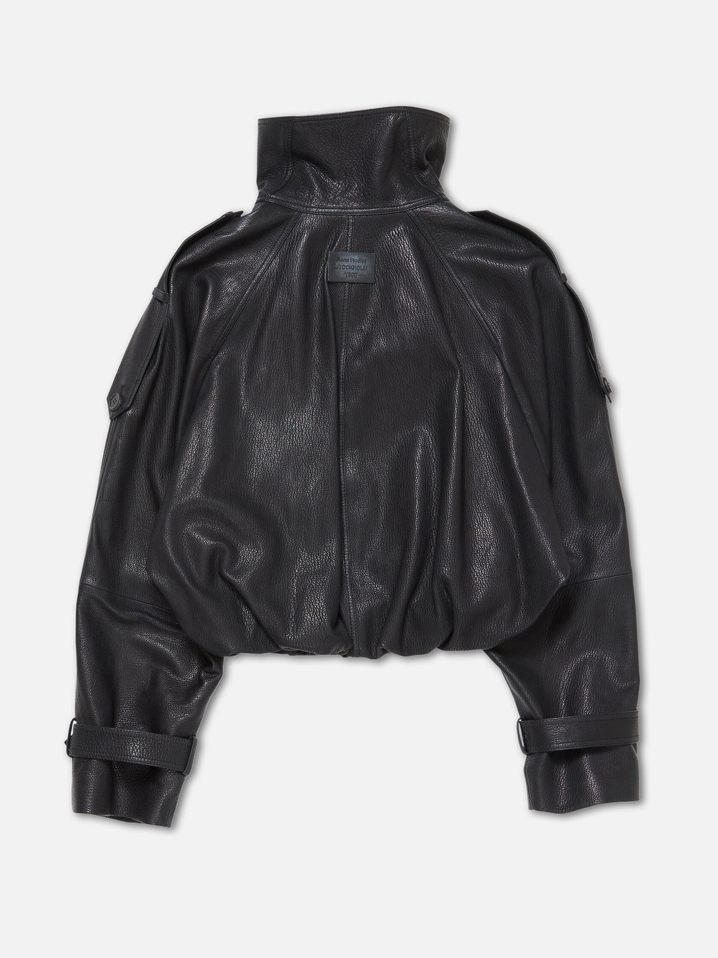 ACNE STUDIOS - Kurzer Trenchcoat aus Leder für Damen