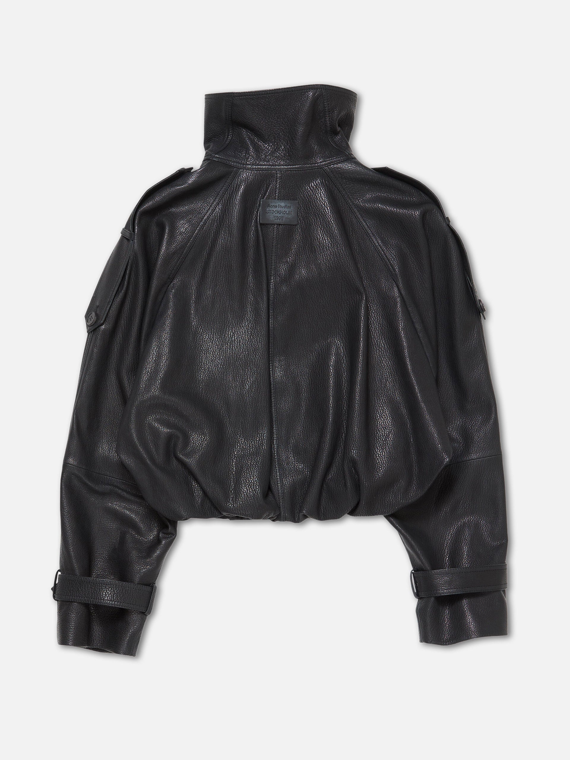 ACNE STUDIOS - Kurzer Trenchcoat aus Leder für Damen