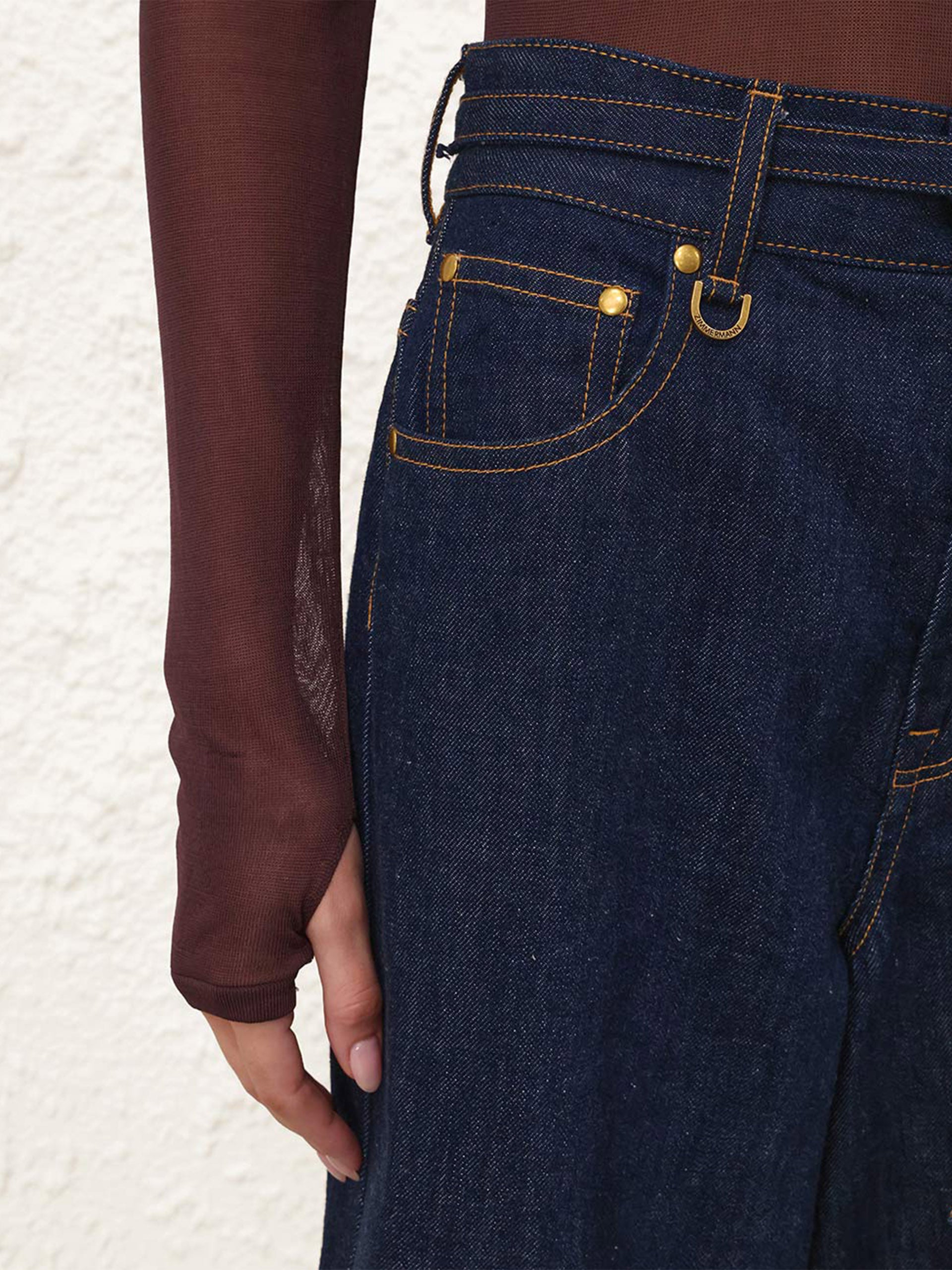 ZIMMERMANN - Wide-Leg Jeans Relaxed Flare für Damen