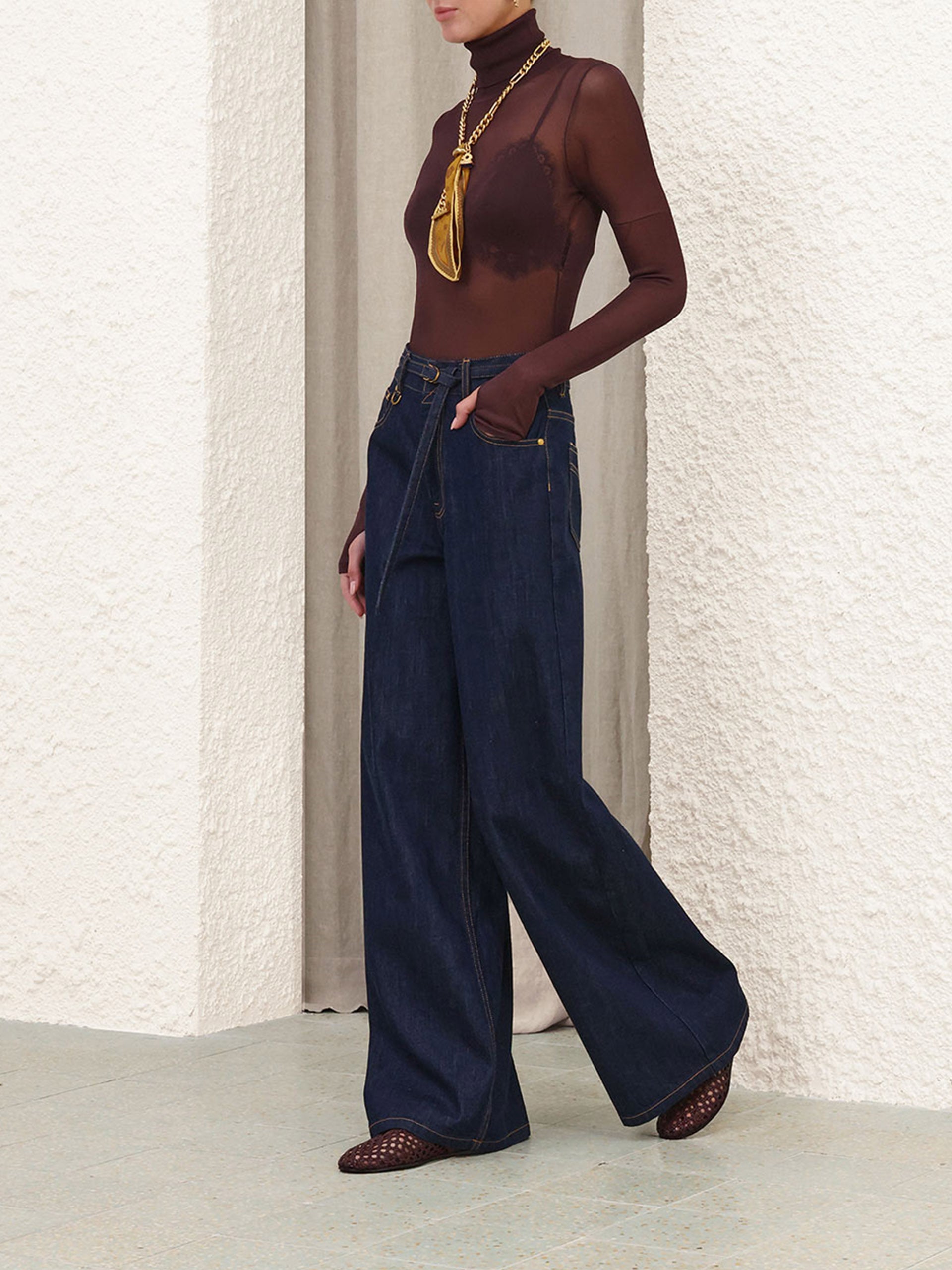 ZIMMERMANN - Wide-Leg Jeans Relaxed Flare für Damen