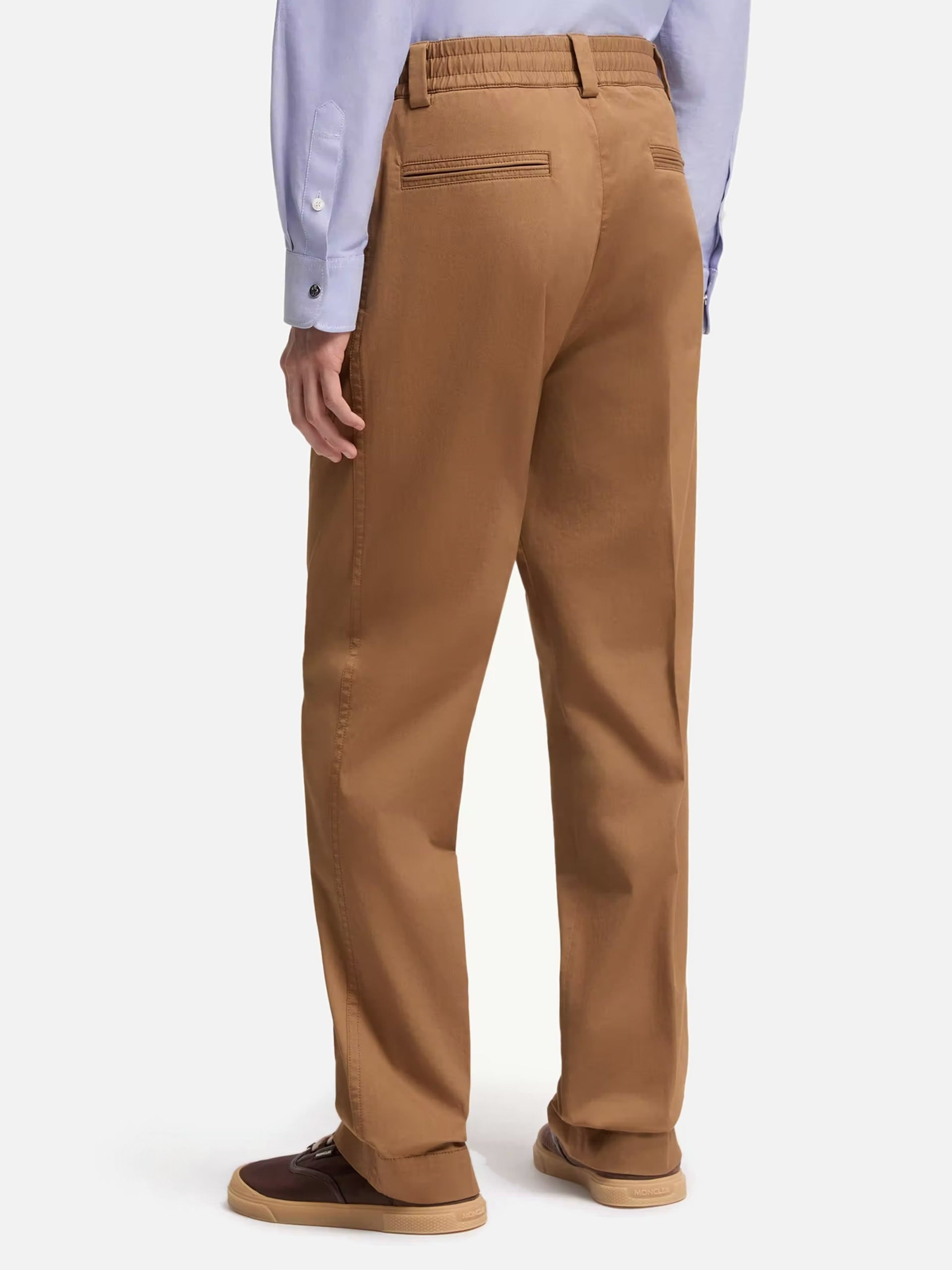 MONCLER - Hose aus Stretch-Baumwolle für Herren