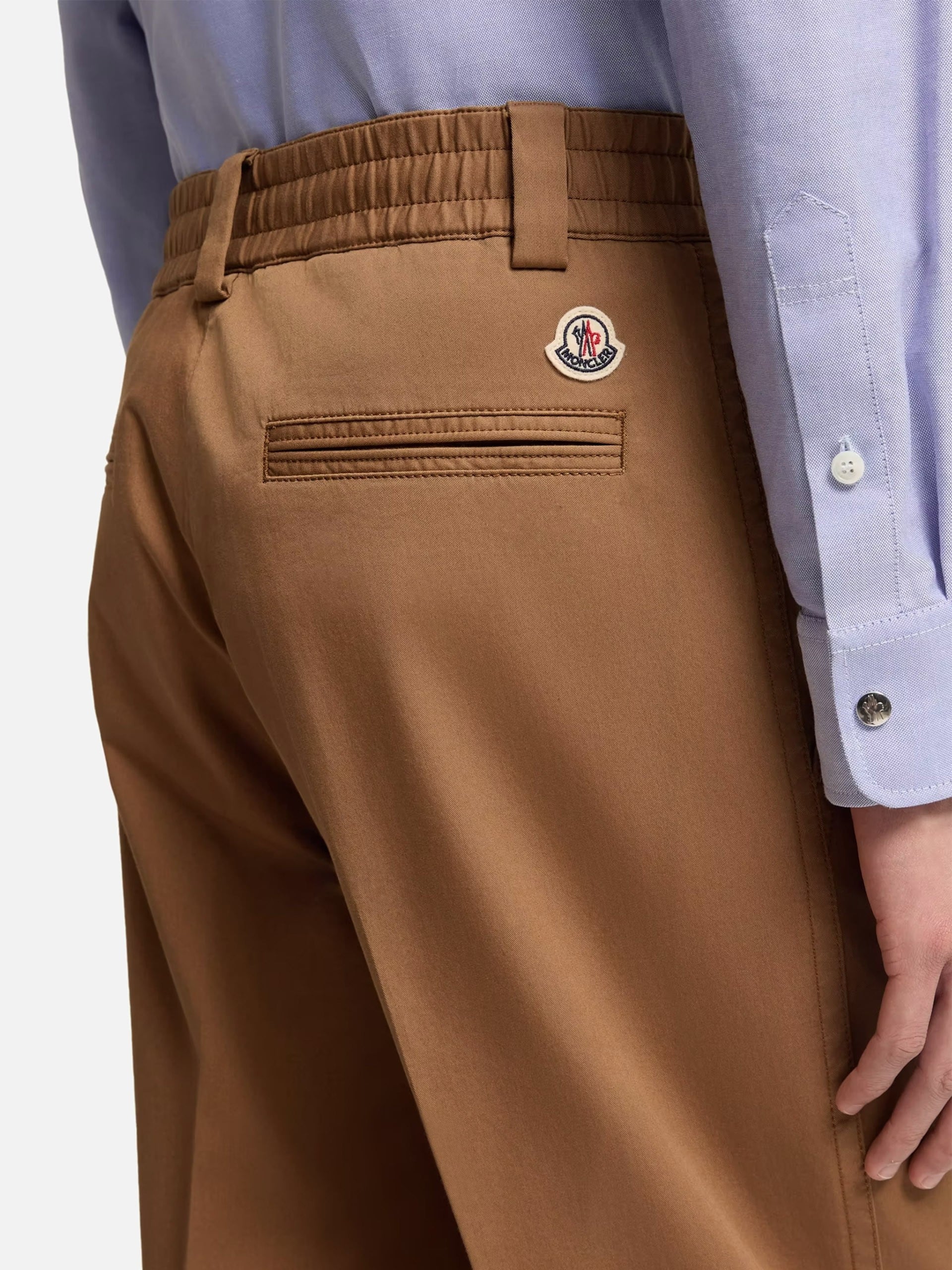 MONCLER - Hose aus Stretch-Baumwolle für Herren