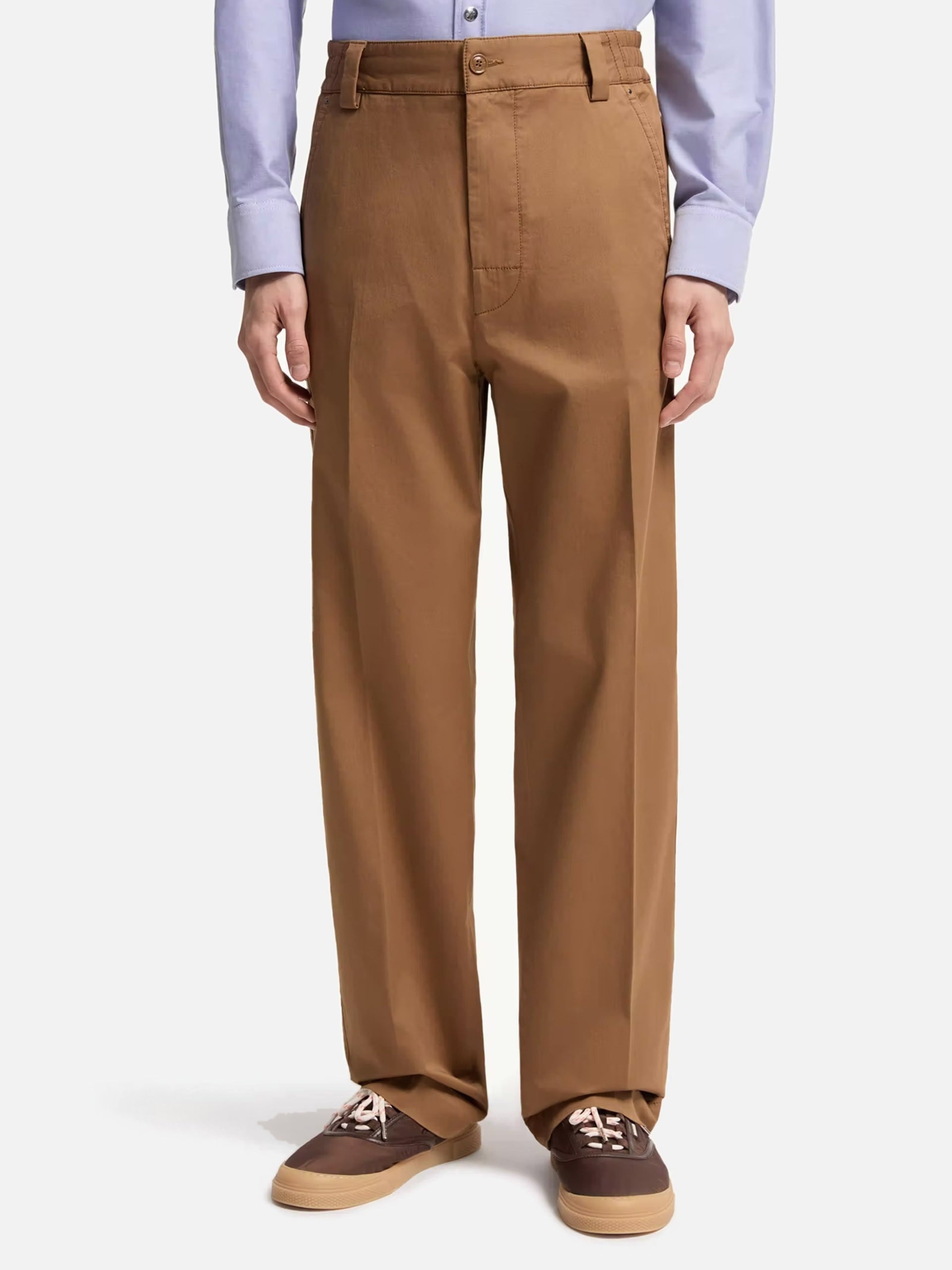 MONCLER - Hose aus Stretch-Baumwolle für Herren
