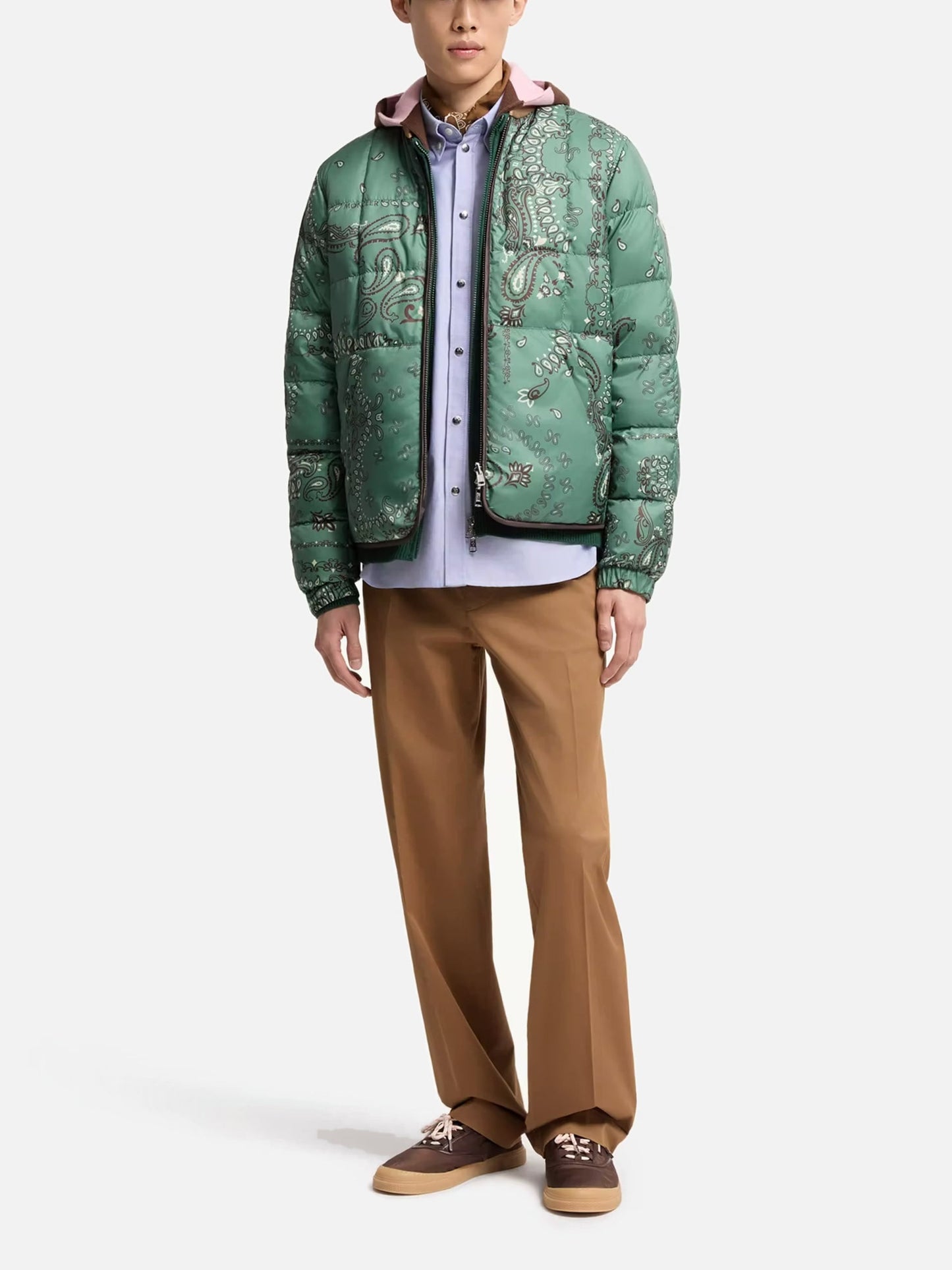 MONCLER - Hose aus Stretch-Baumwolle für Herren