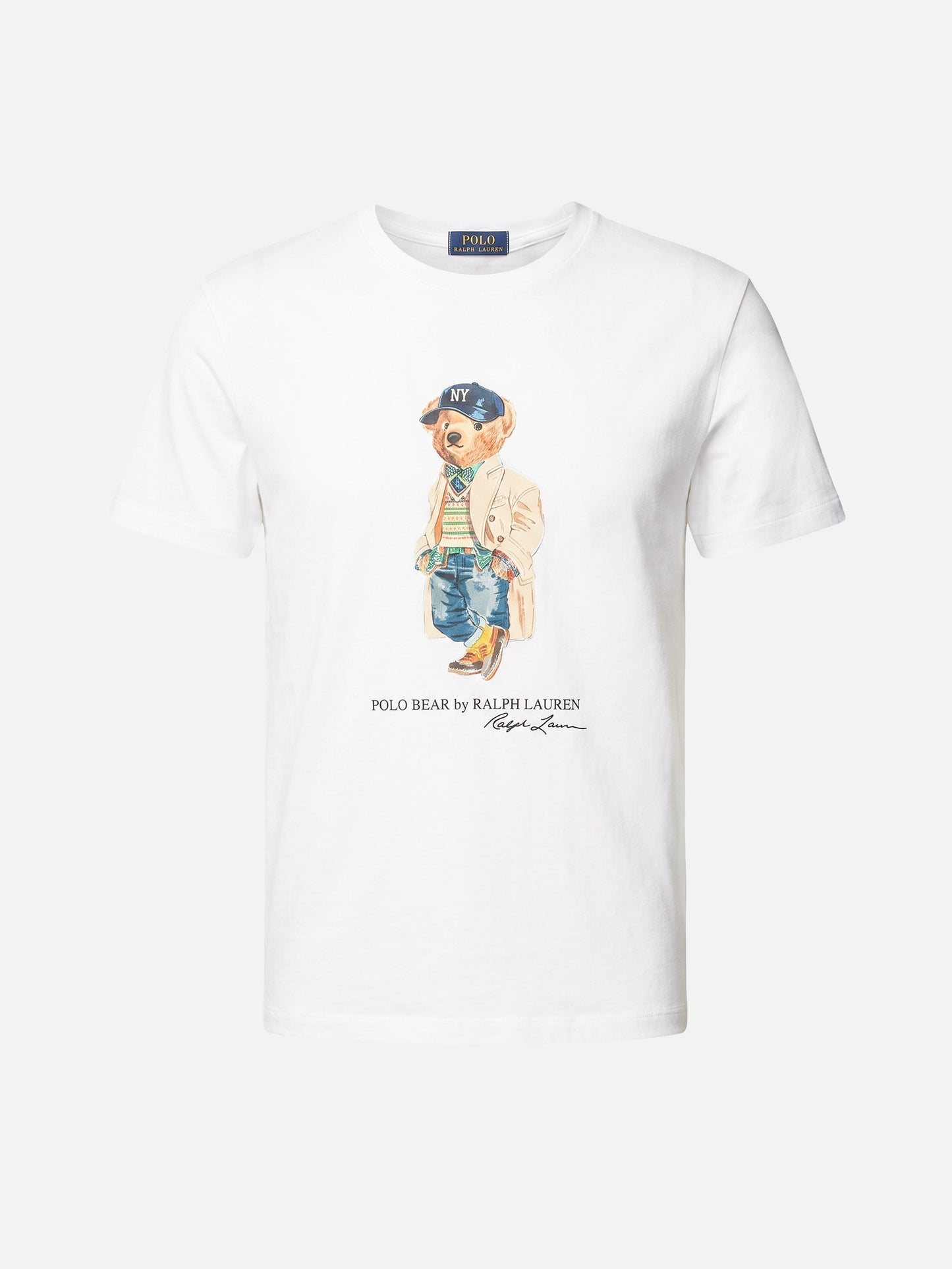 POLO RALPH LAUREN - T-Shirt aus Baumwolljersey mit Polo Bear