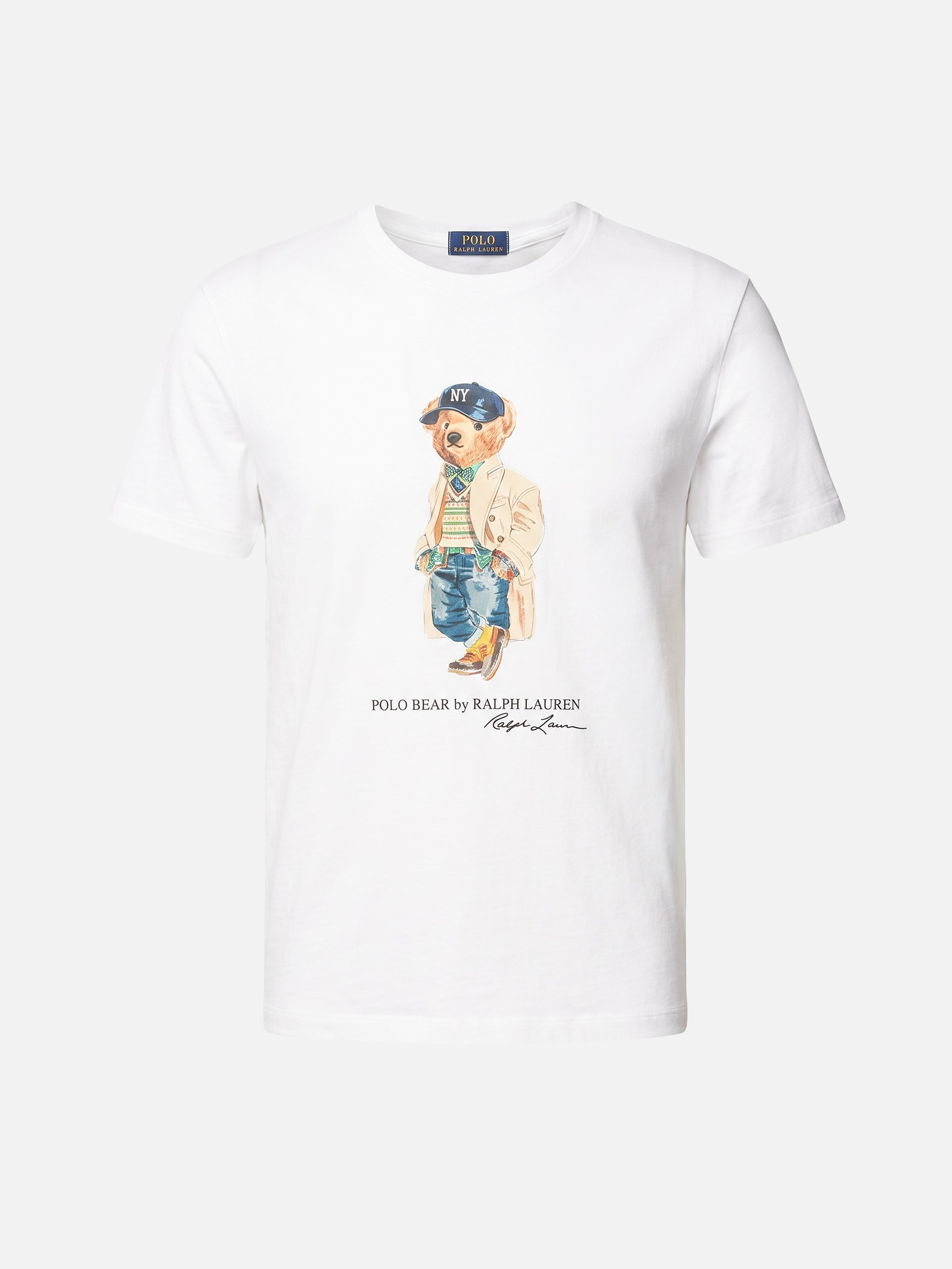 POLO RALPH LAUREN - T-Shirt aus Baumwolljersey mit Polo Bear