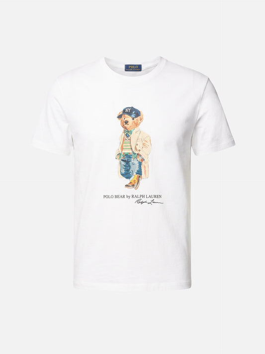 POLO RALPH LAUREN - T-Shirt aus Baumwolljersey mit Polo Bear