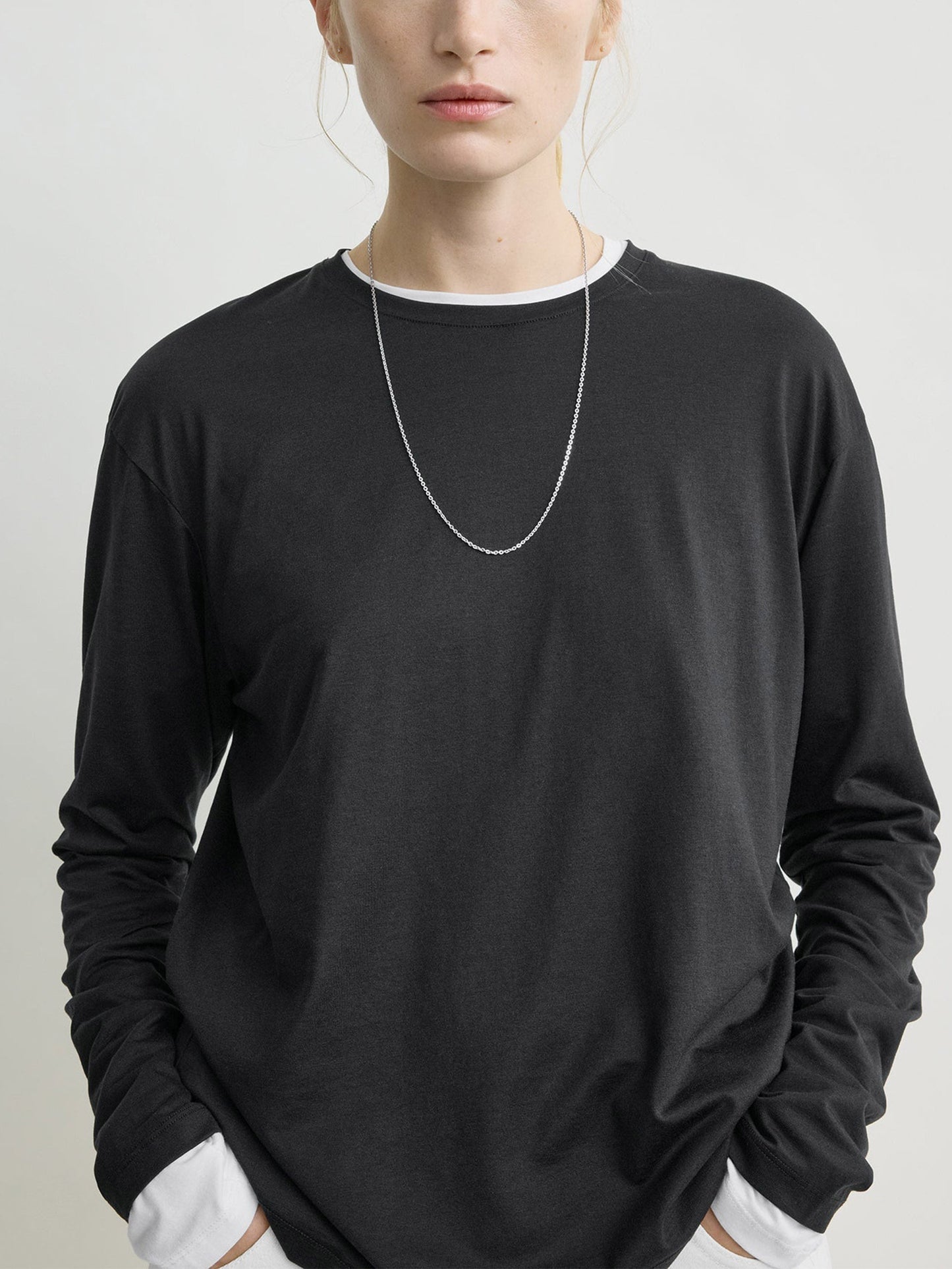 TOTEME - Longsleeve-T-Shirt aus Baumwolle für Damen