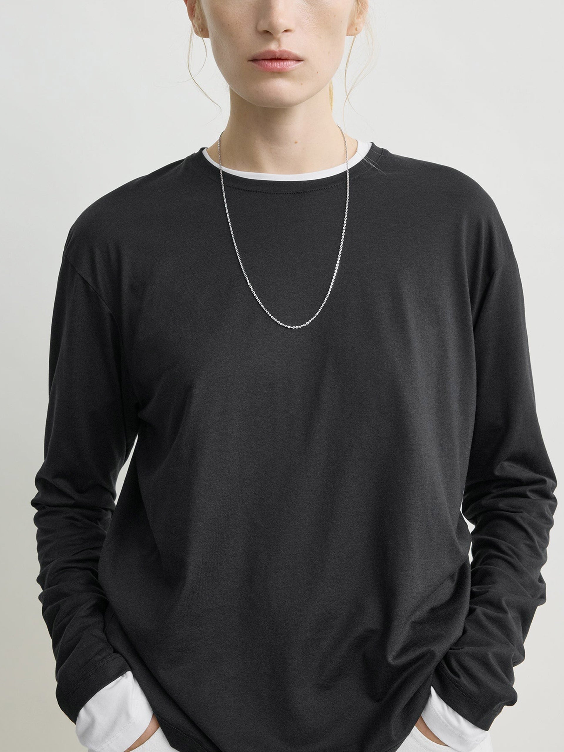 TOTEME - Longsleeve-T-Shirt aus Baumwolle für Damen