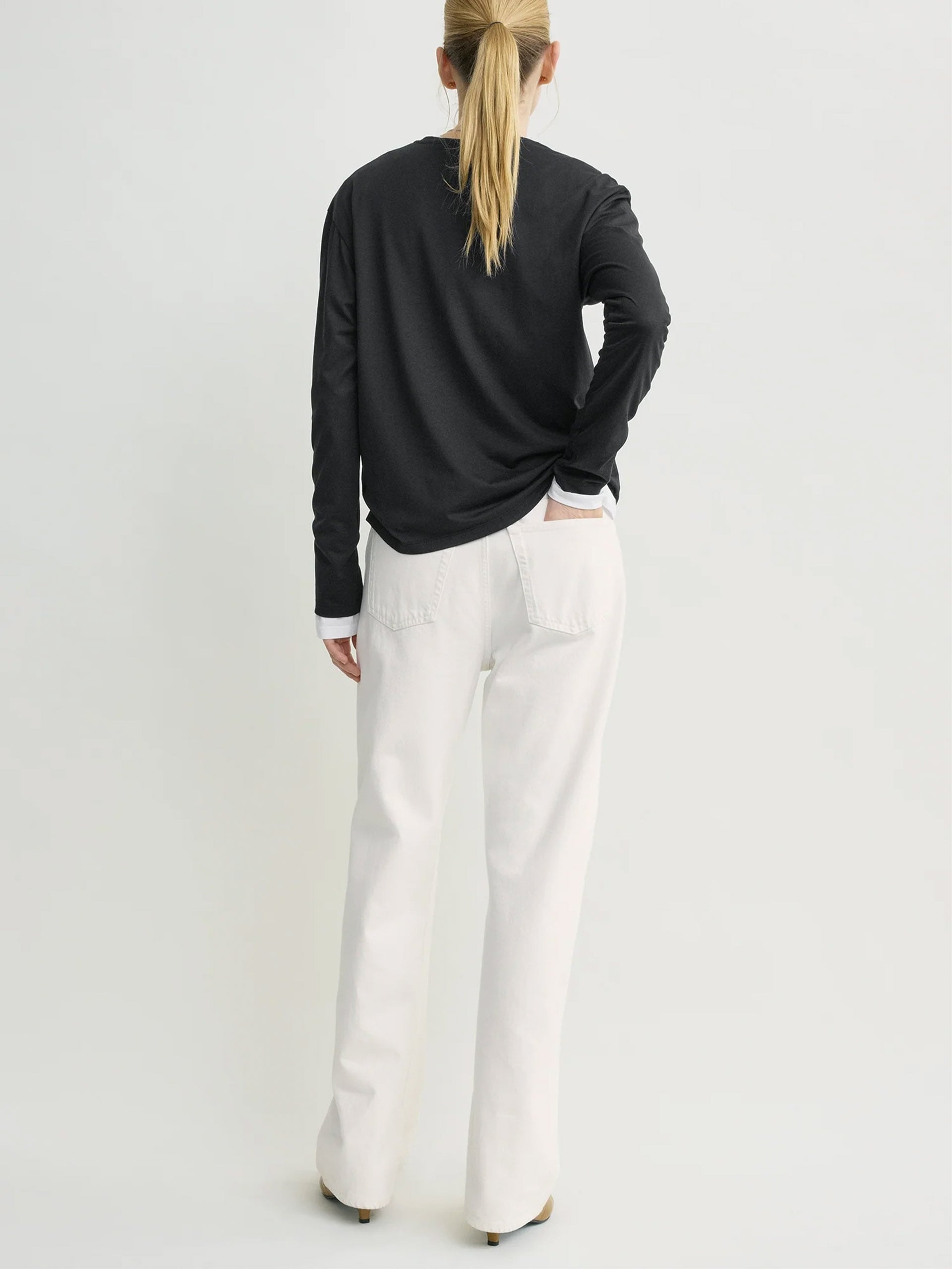 TOTEME - Longsleeve-T-Shirt aus Baumwolle für Damen