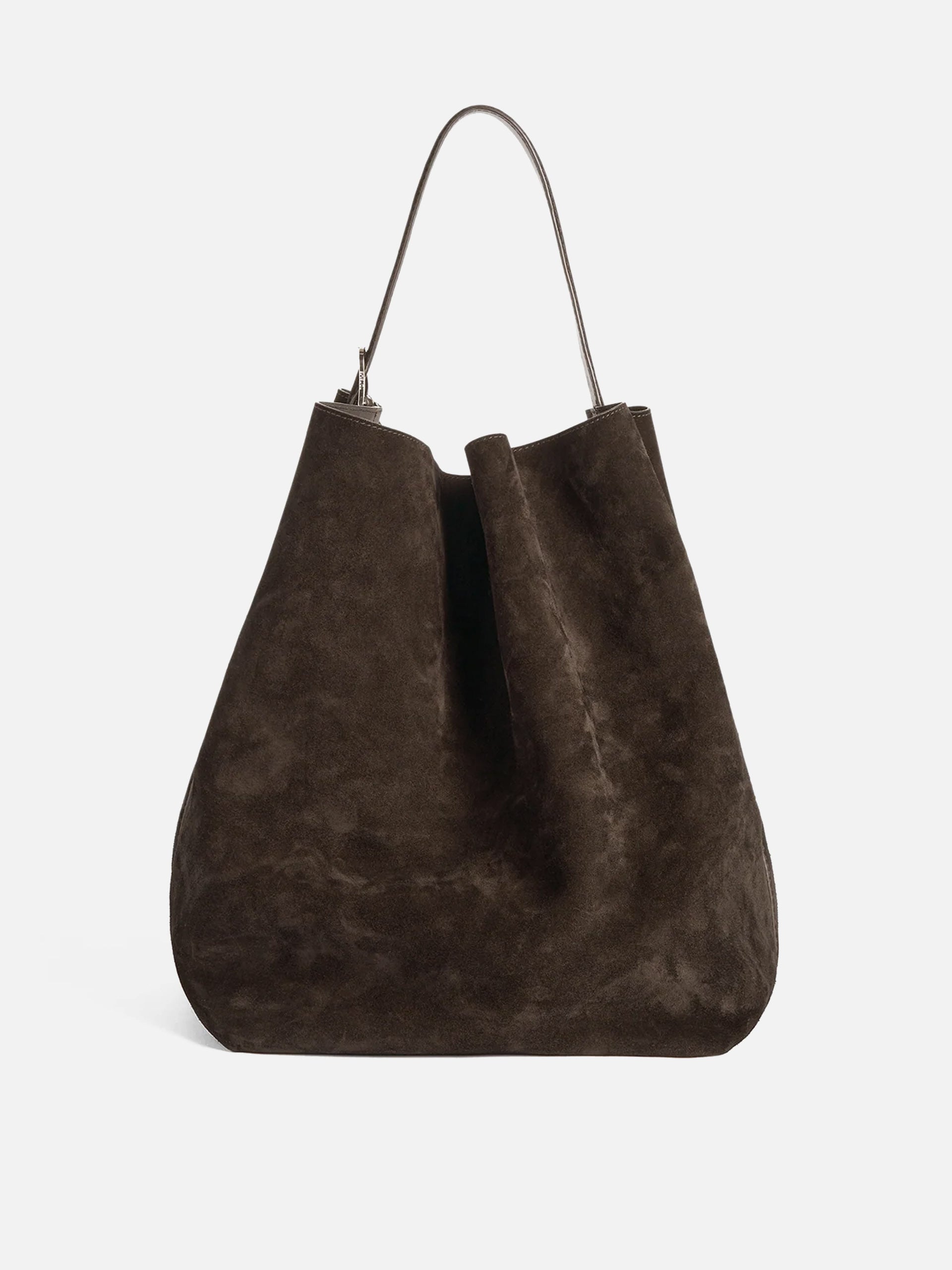 TOTEME - Tote Bag Belted Large aus Veloursleder