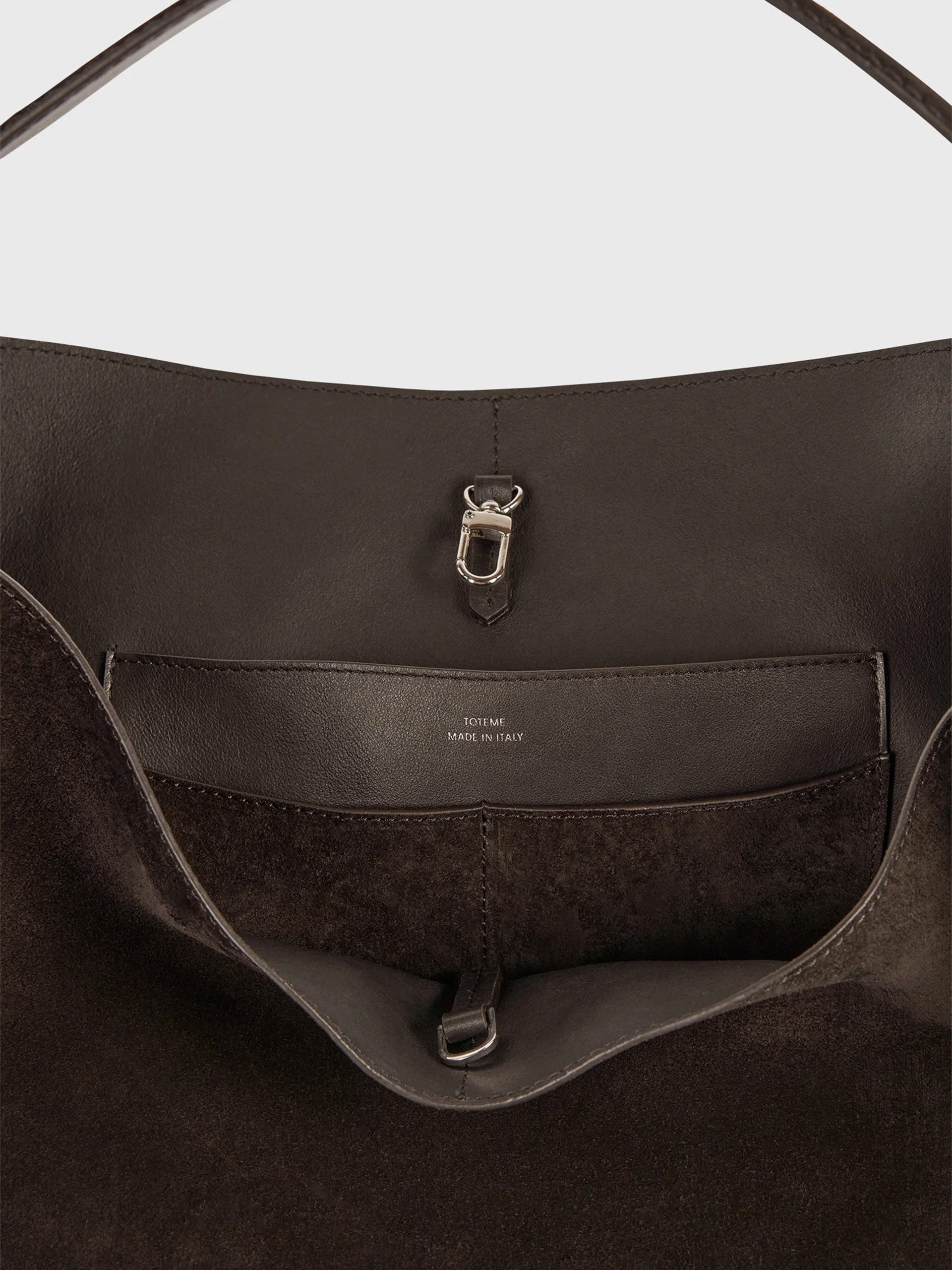 TOTEME - Tote Bag Belted Large aus Veloursleder