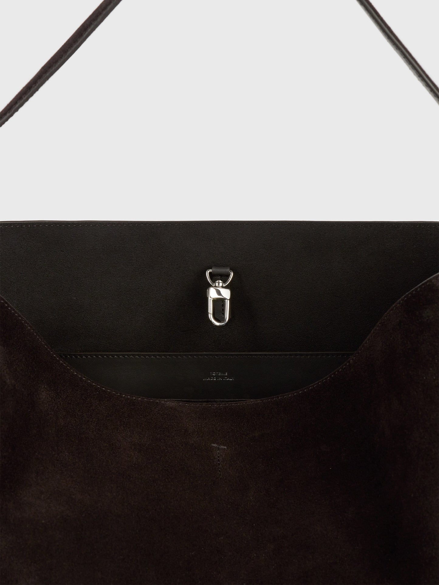 TOTEME - Tote Bag Belted Medium aus Veloursleder