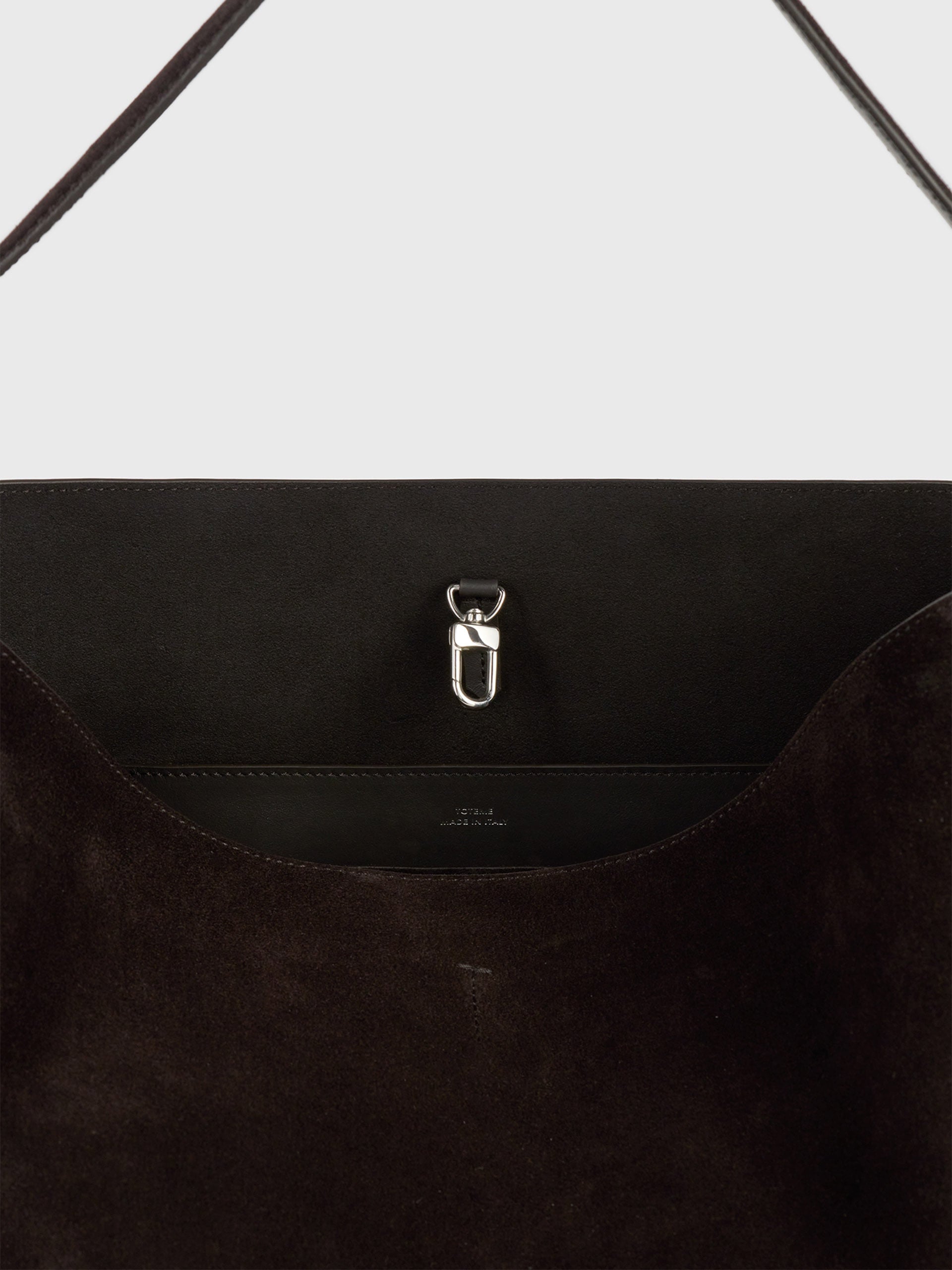 TOTEME - Tote Bag Belted Medium aus Veloursleder
