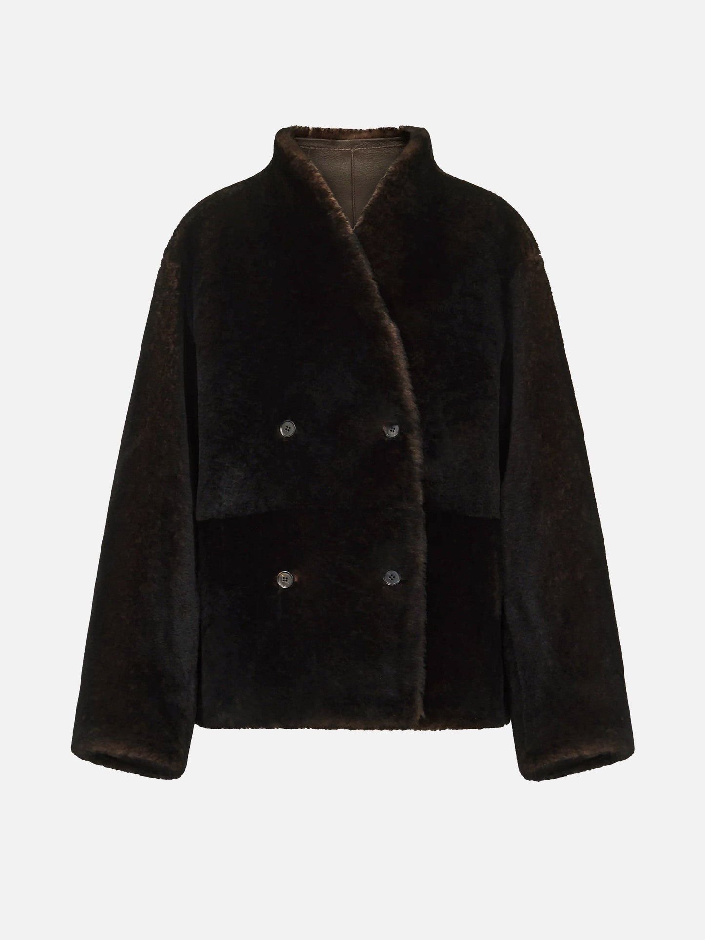 LOULOU DE SAISON - Wendbare Shearling-Jacke Catherine für Damen