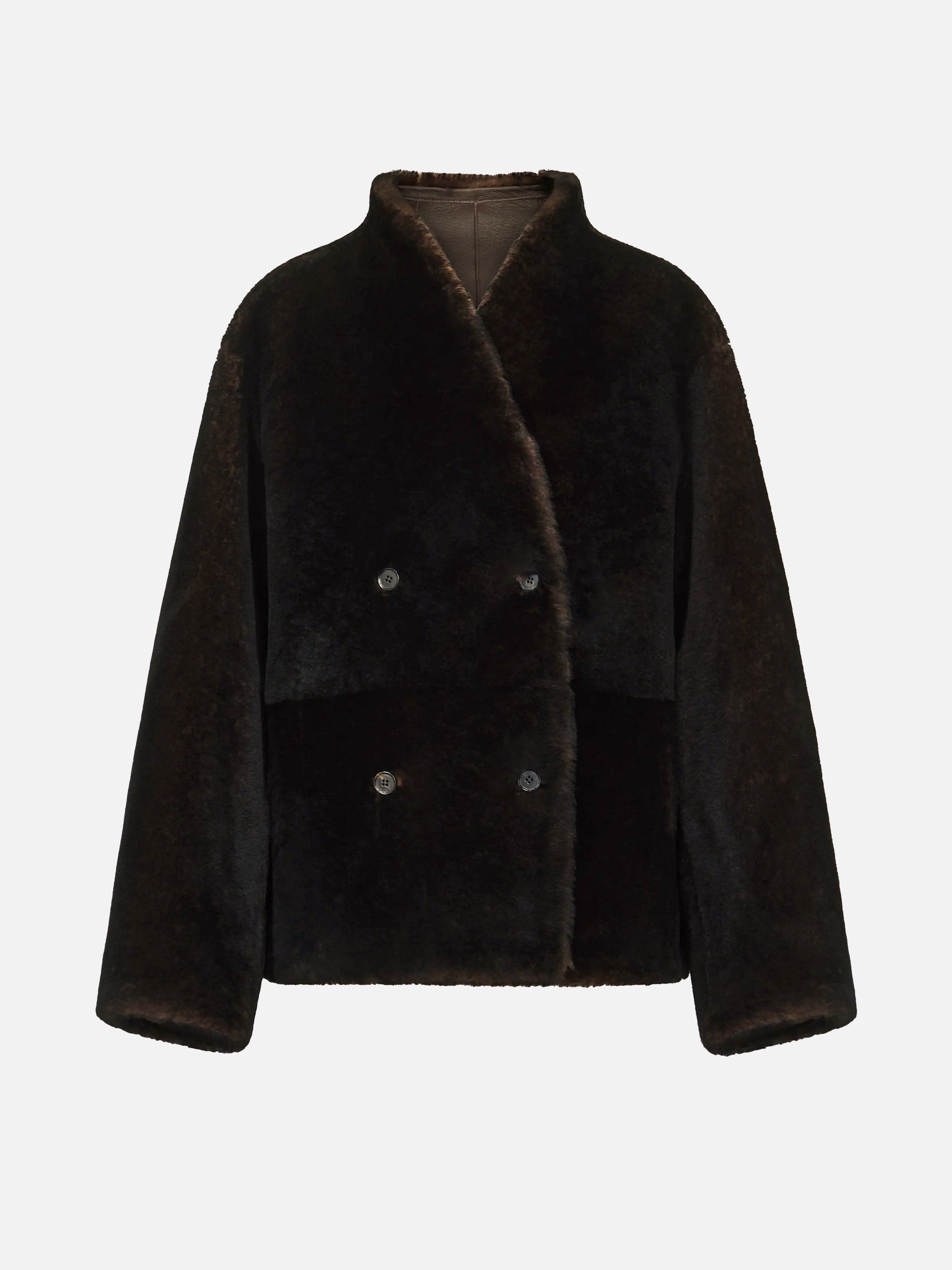 LOULOU DE SAISON - Wendbare Shearling-Jacke Catherine für Damen